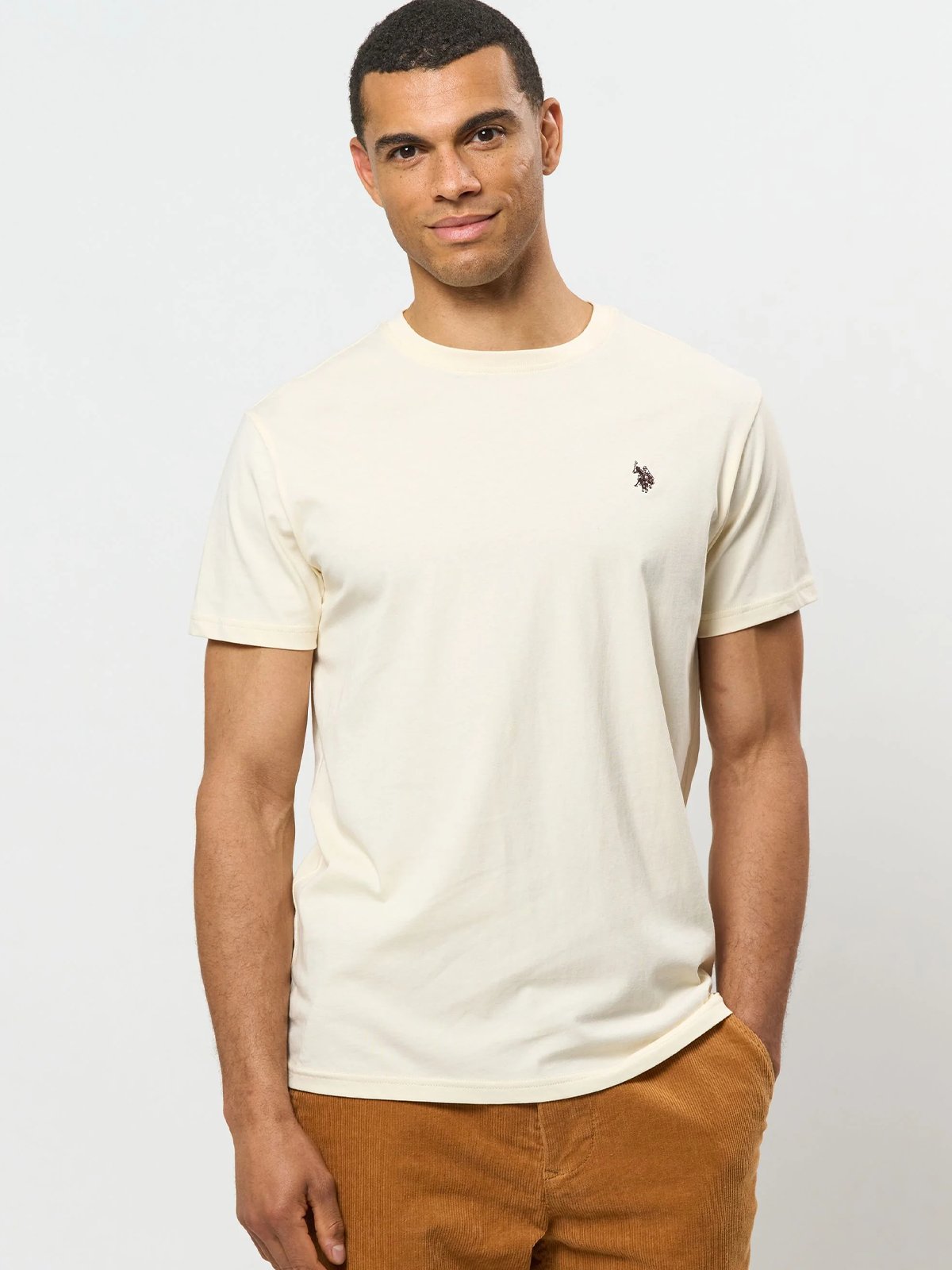 U.S. Polo Assn. Arjun T-shirt Whitecap Gray