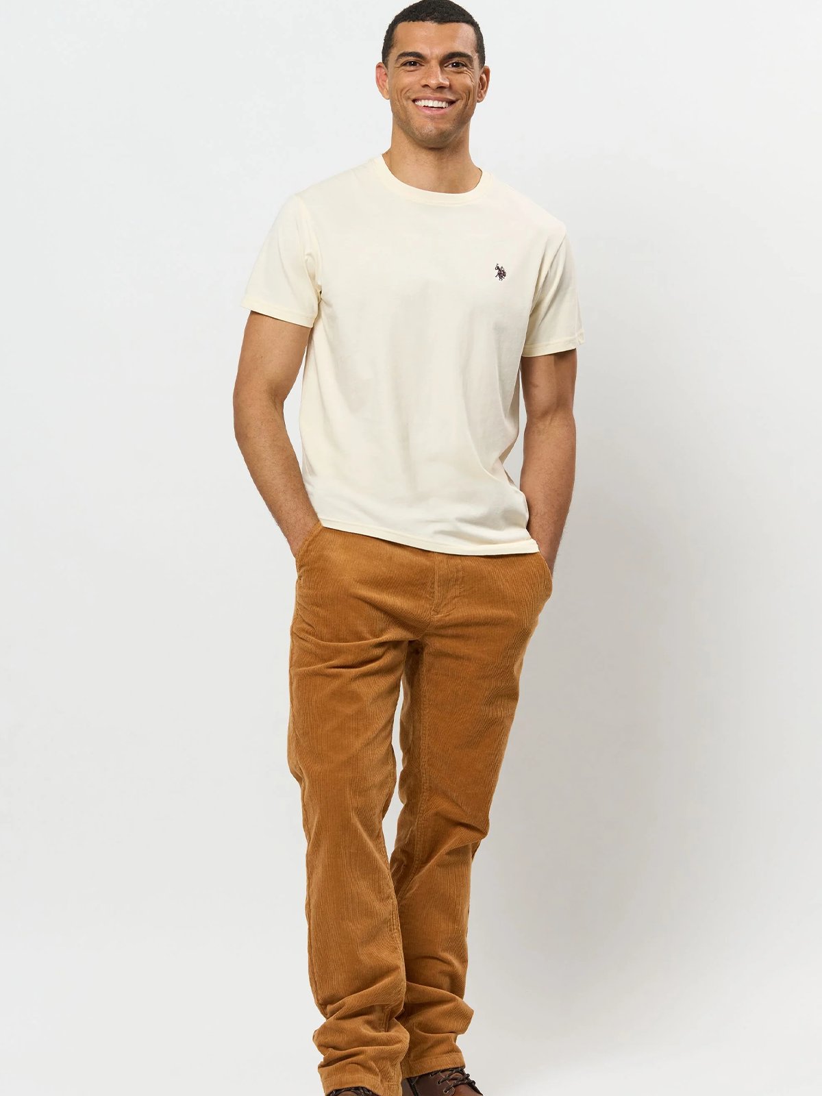 U.S. Polo Assn. Arjun T-shirt Whitecap Gray