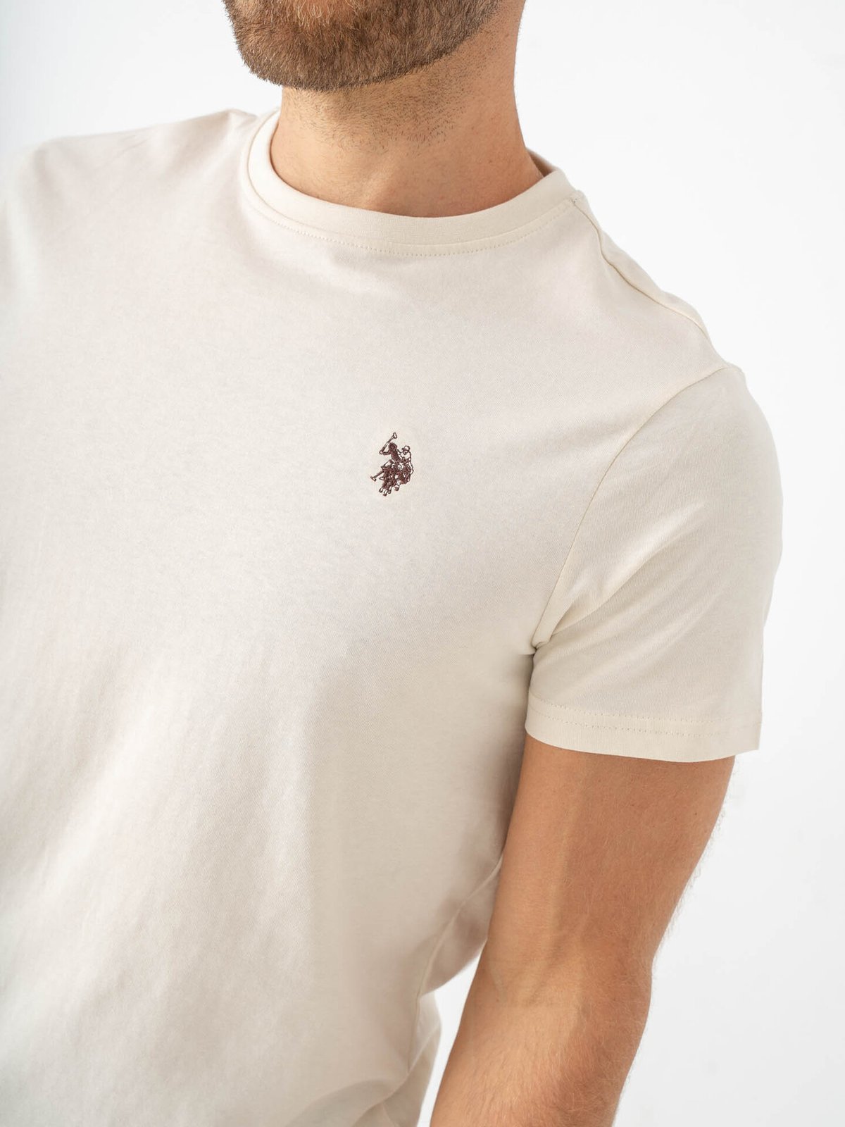 U.S. Polo Assn. Arjun T-shirt Whitecap Gray