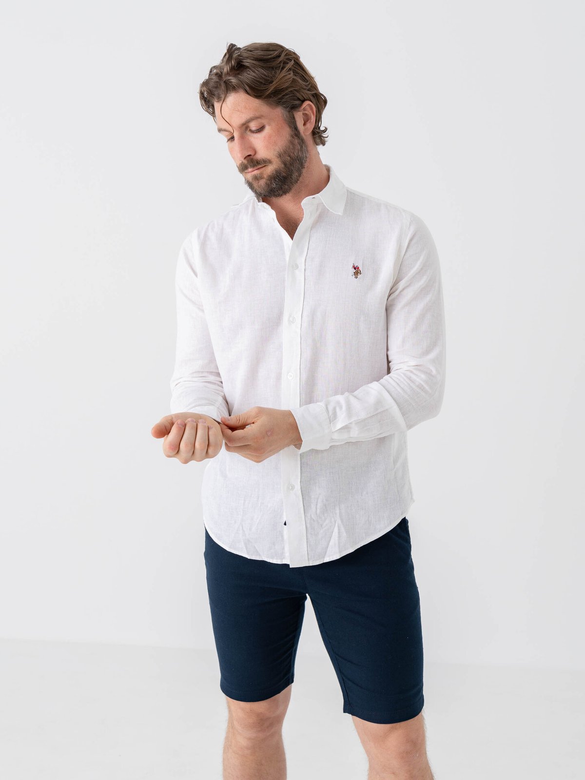 U.S. Polo Assn. Bolt Shirt White