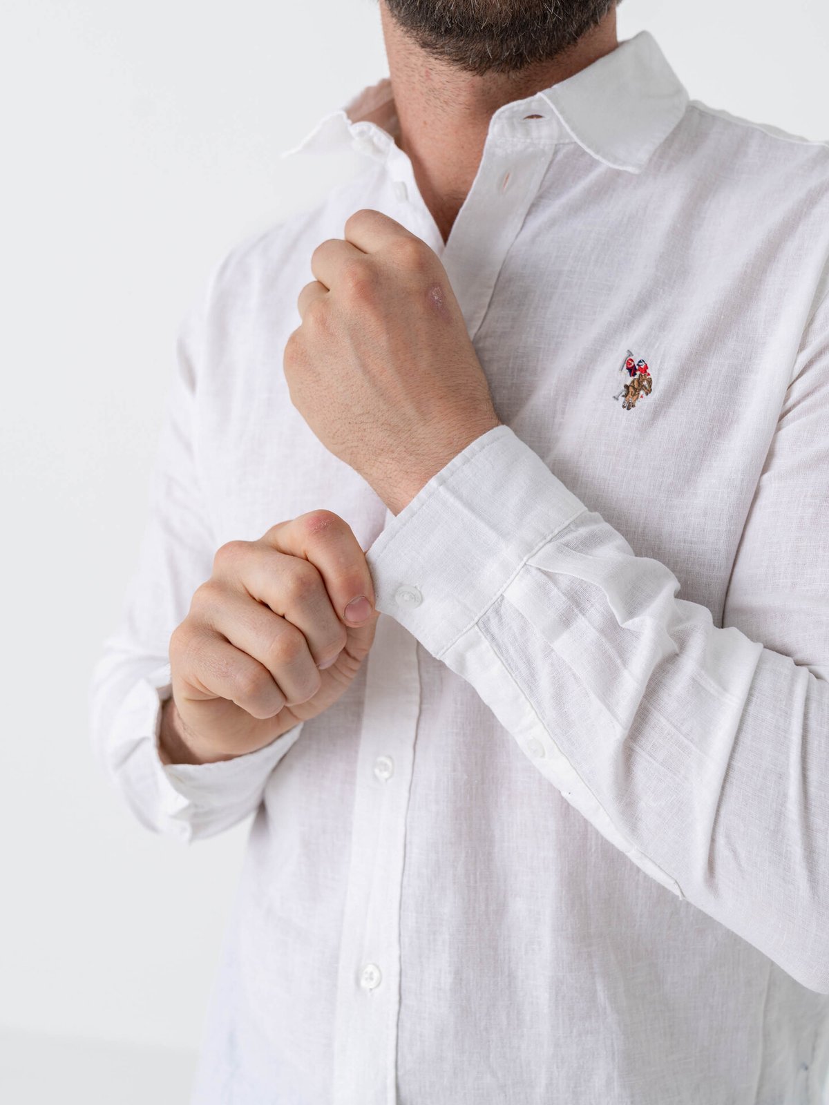 U.S. Polo Assn. Bolt Shirt White