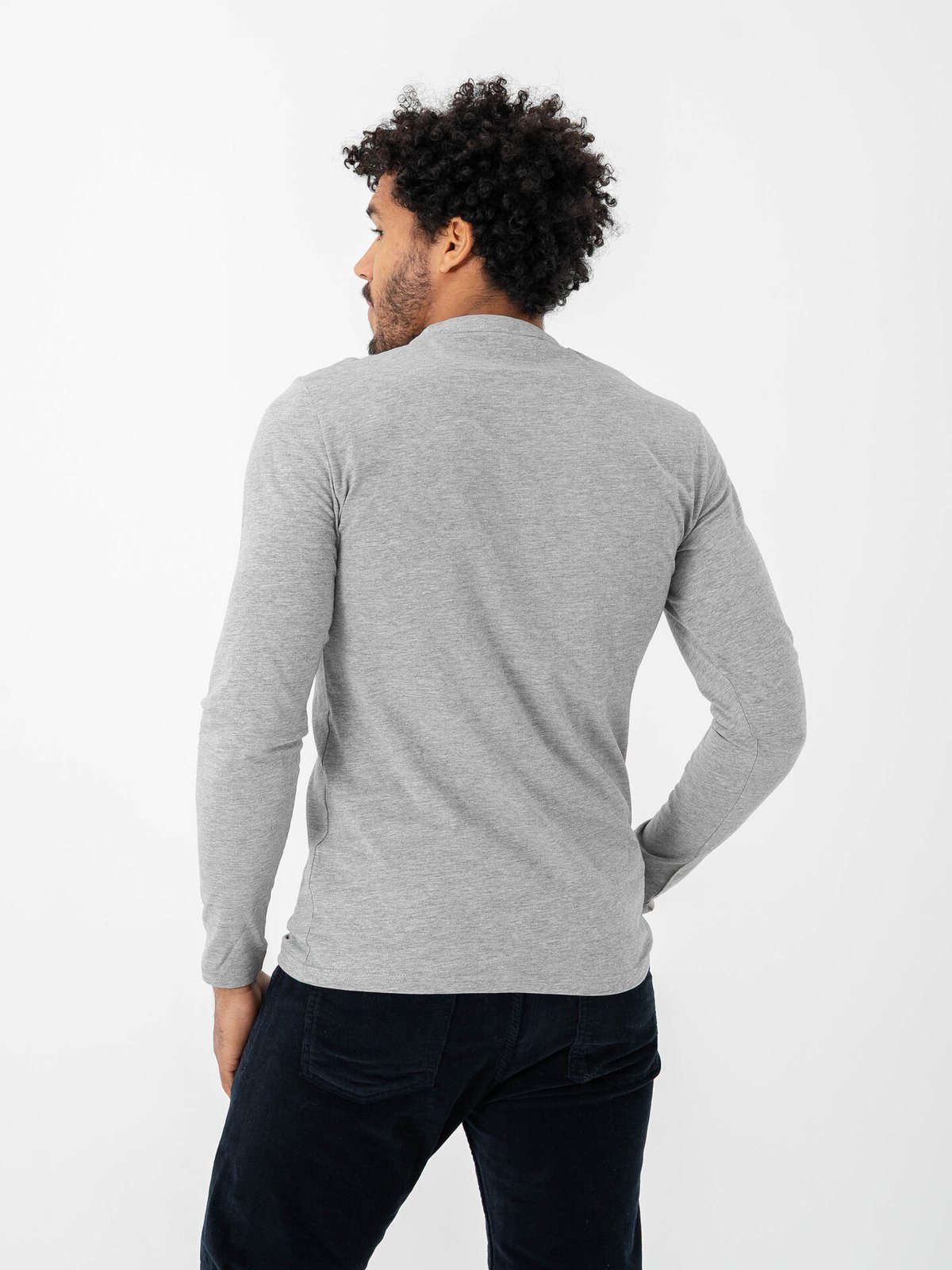 U.S. Polo Assn. Brolin T-Shirt Long Sleeve Grey Melange