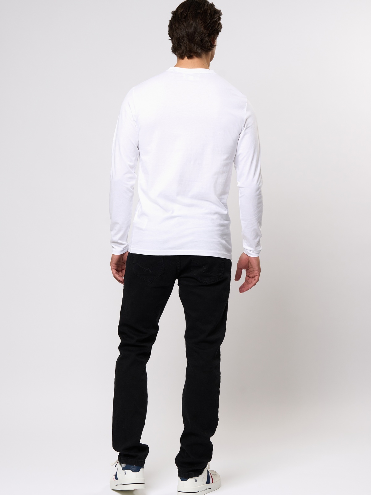 U.S. Polo Assn. Brolin T-Shirt Long Sleeve White