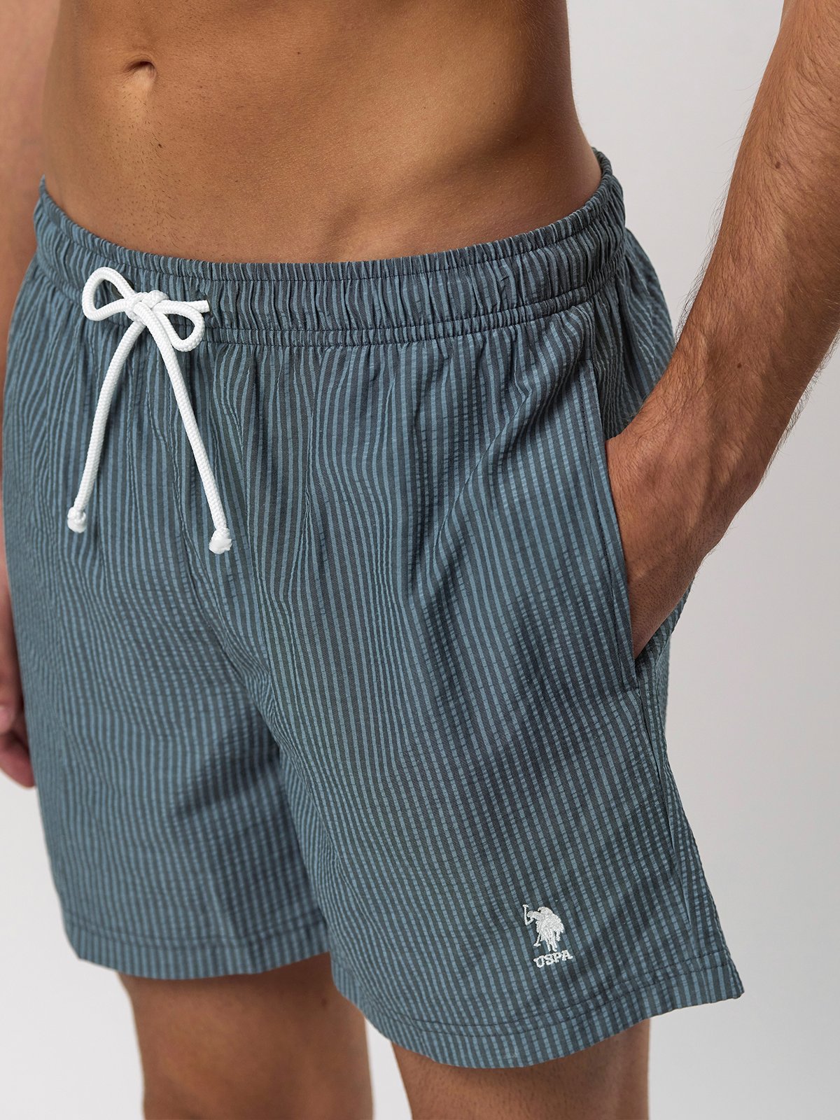 U.S. Polo Assn. Briggs Swimshorts China Blue