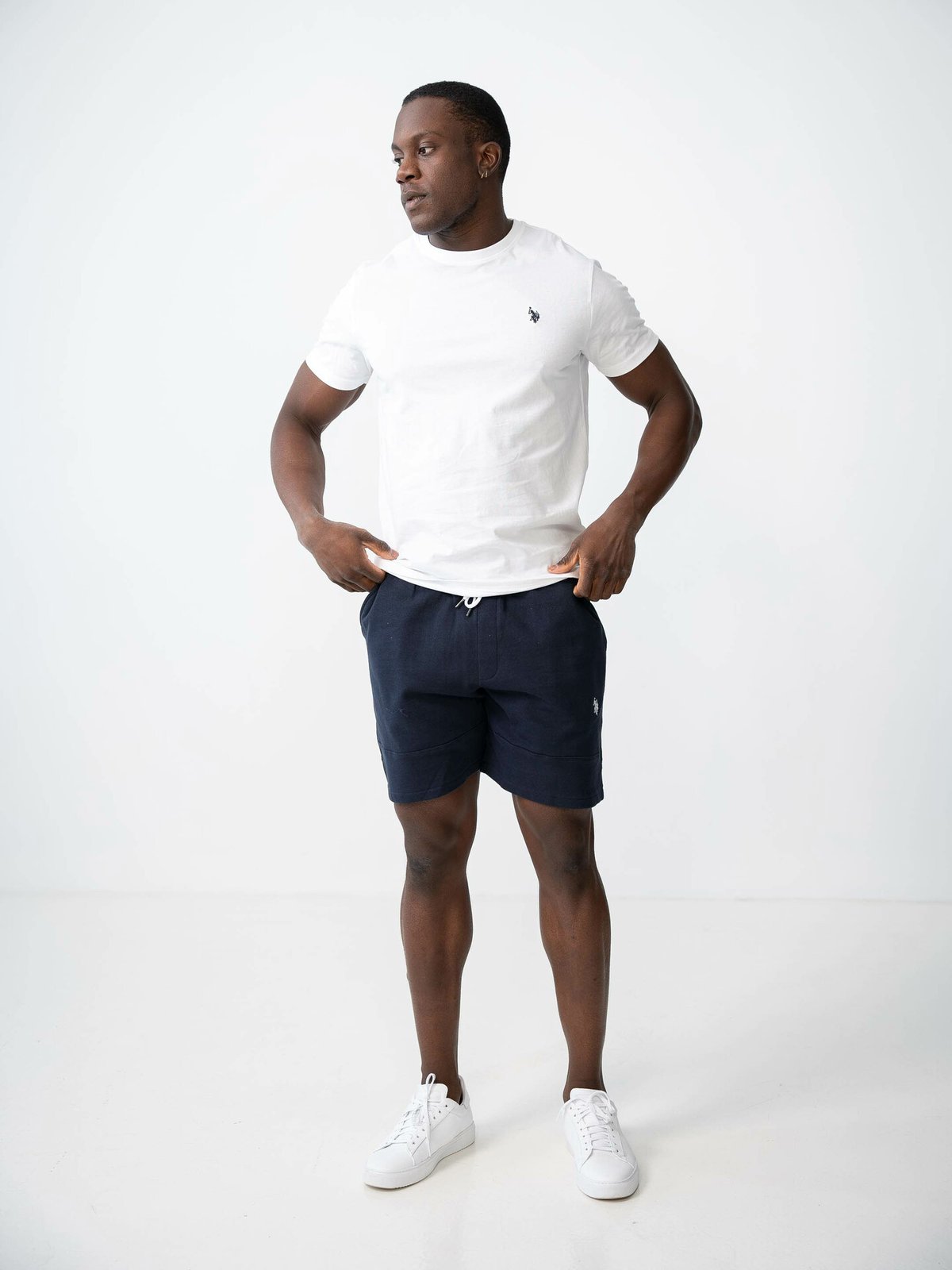 U.S. Polo Assn. Carsten Sweatshorts Dark Sapphire