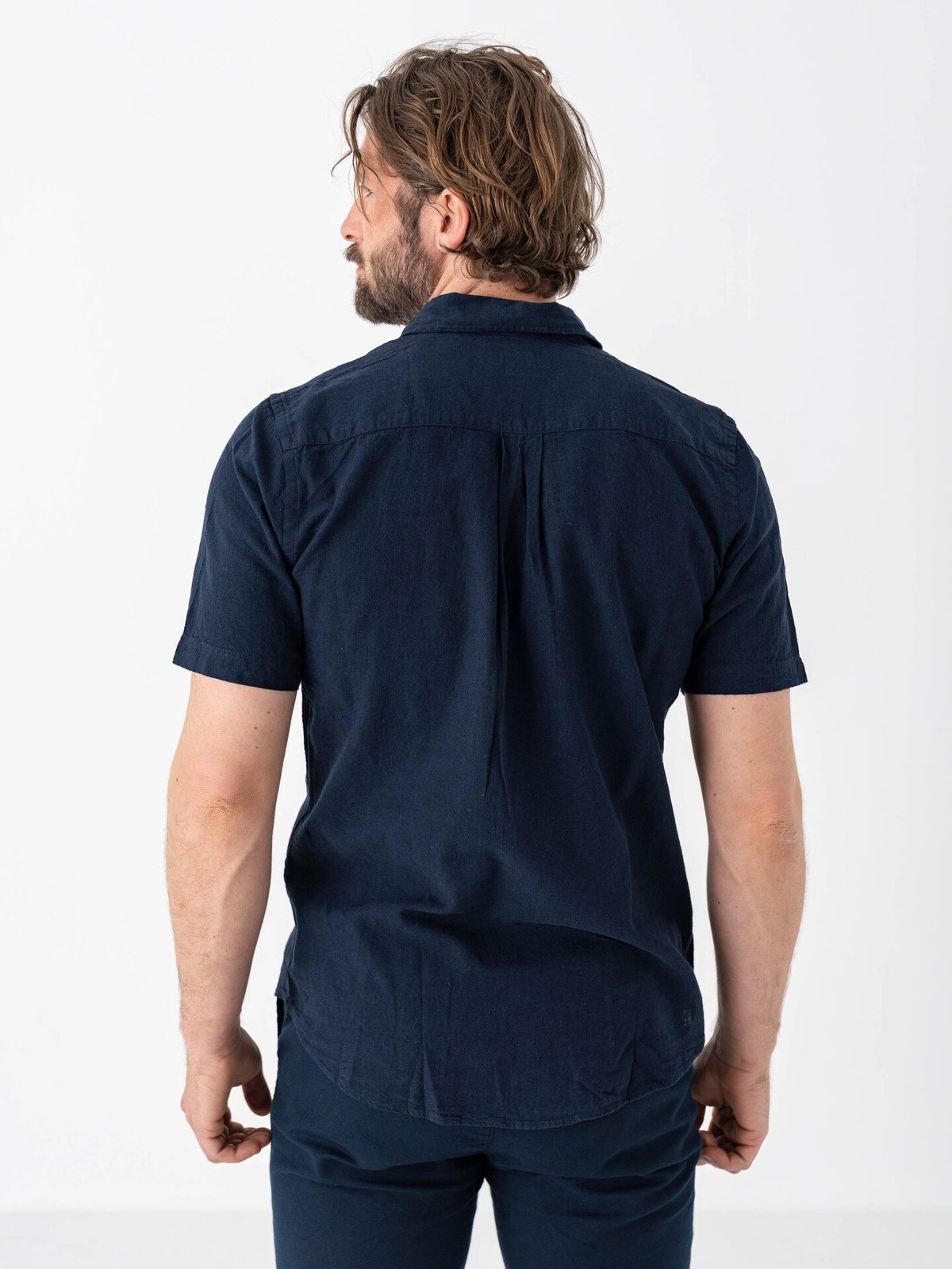 U.S. Polo Assn. Flori Short Sleeve Shirt Dark Sapphire