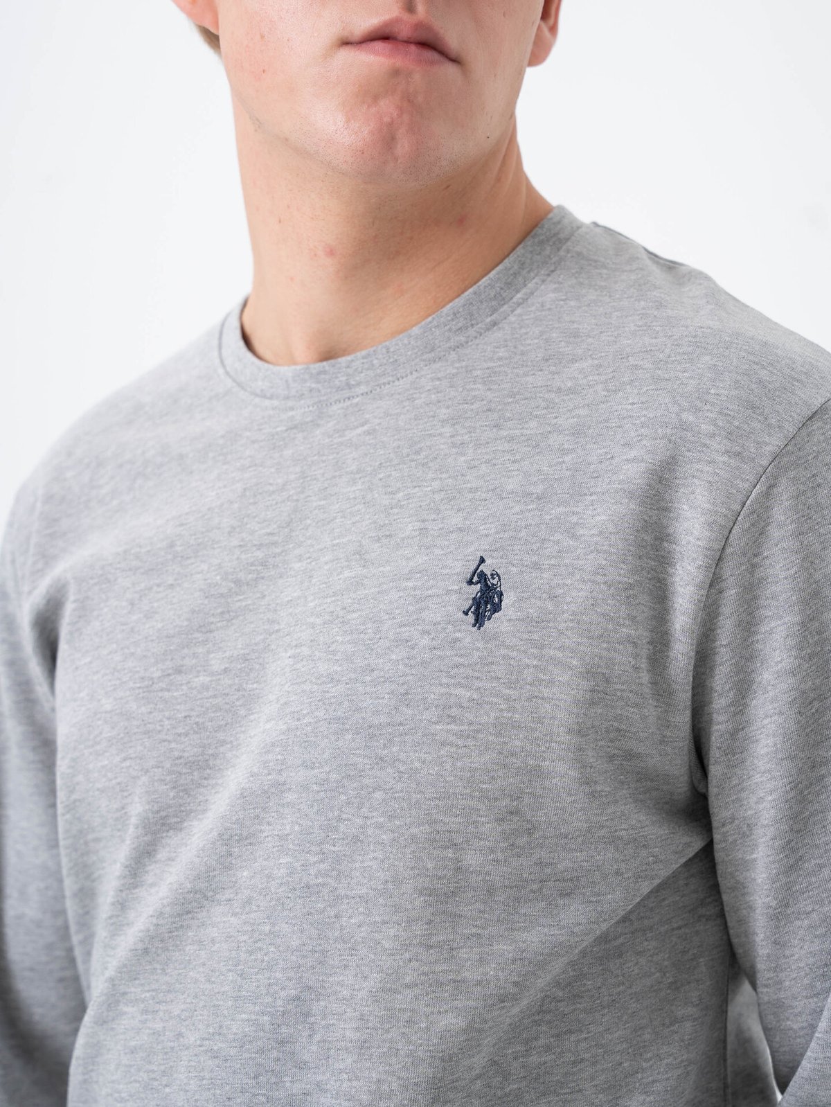 U.S. Polo Assn. Hugo Sweat Grey Melange