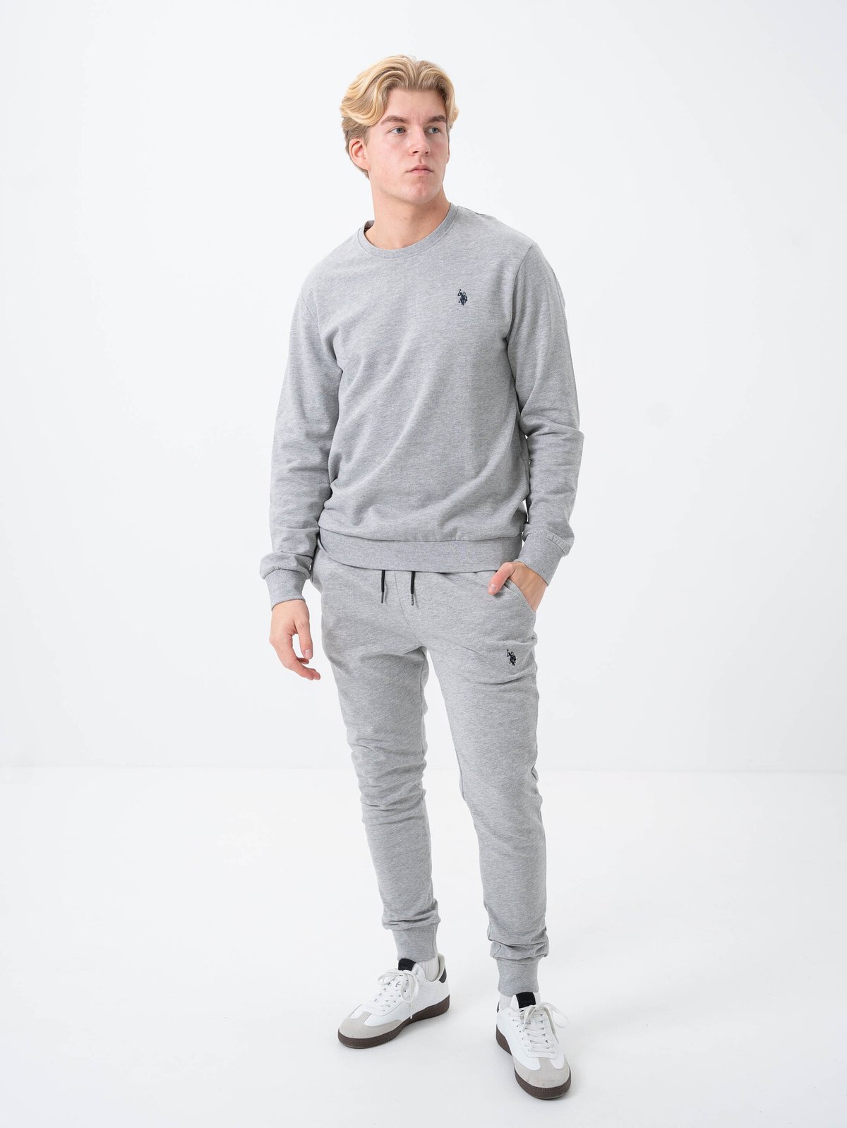 U.S. Polo Assn. Hugo Sweat Grey Melange