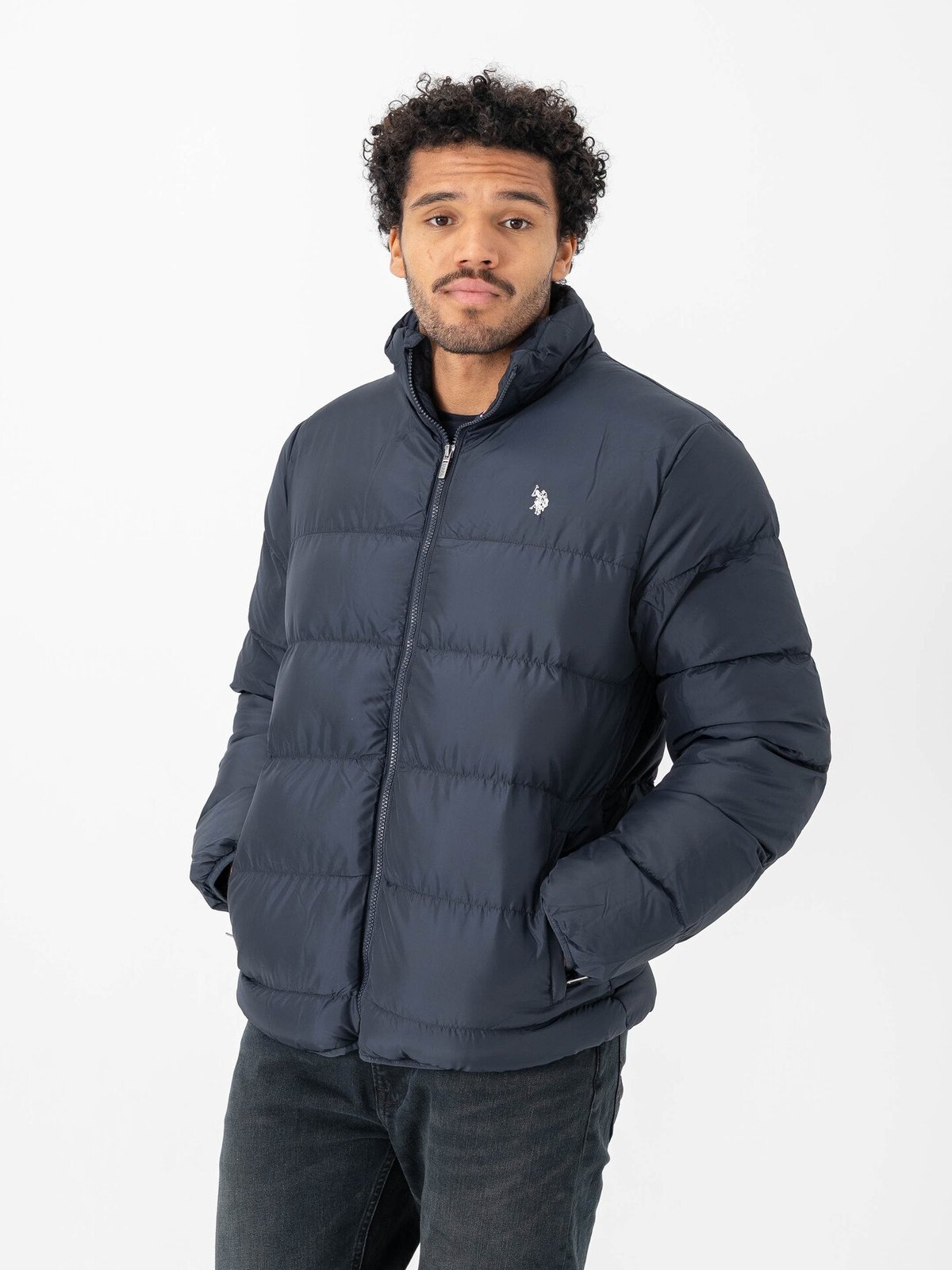 U.S. Polo Assn. Henrik Mid Outerwear Blå