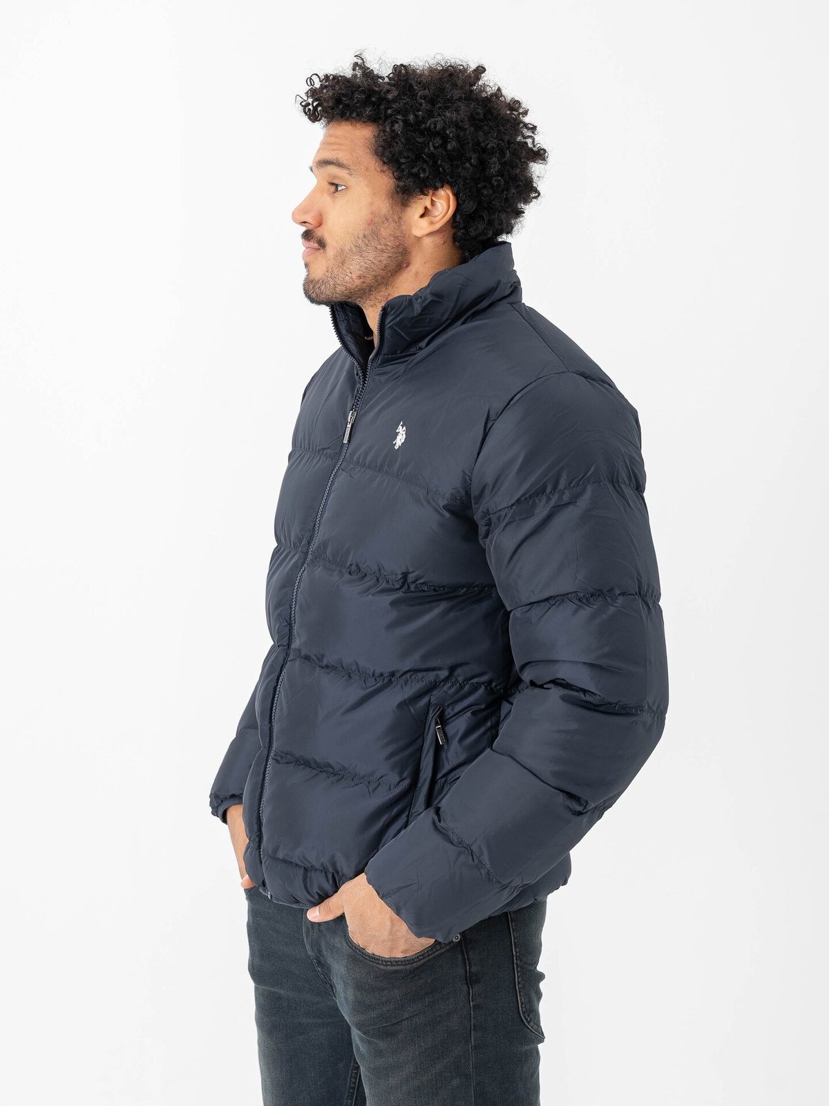 U.S. Polo Assn. Henrik Mid Outerwear Blå