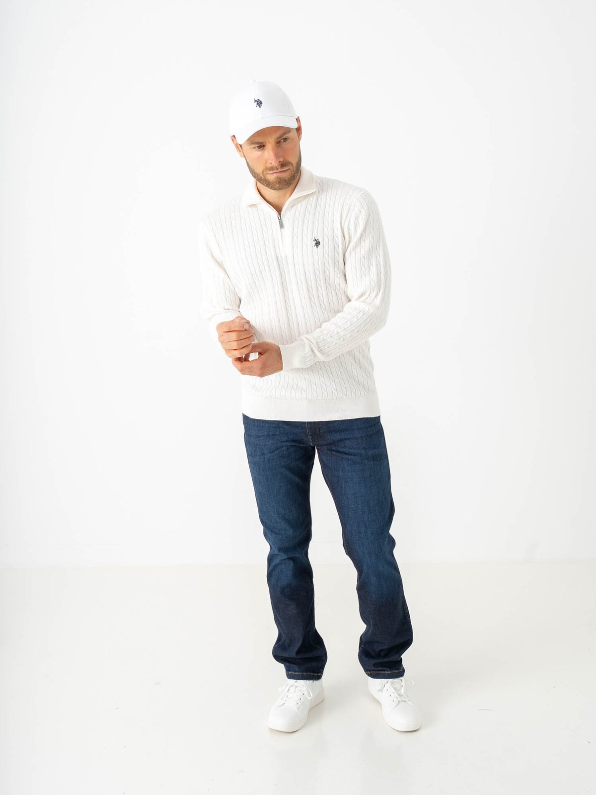 U.S. Polo Assn. Mika Reg Unisex Cap White