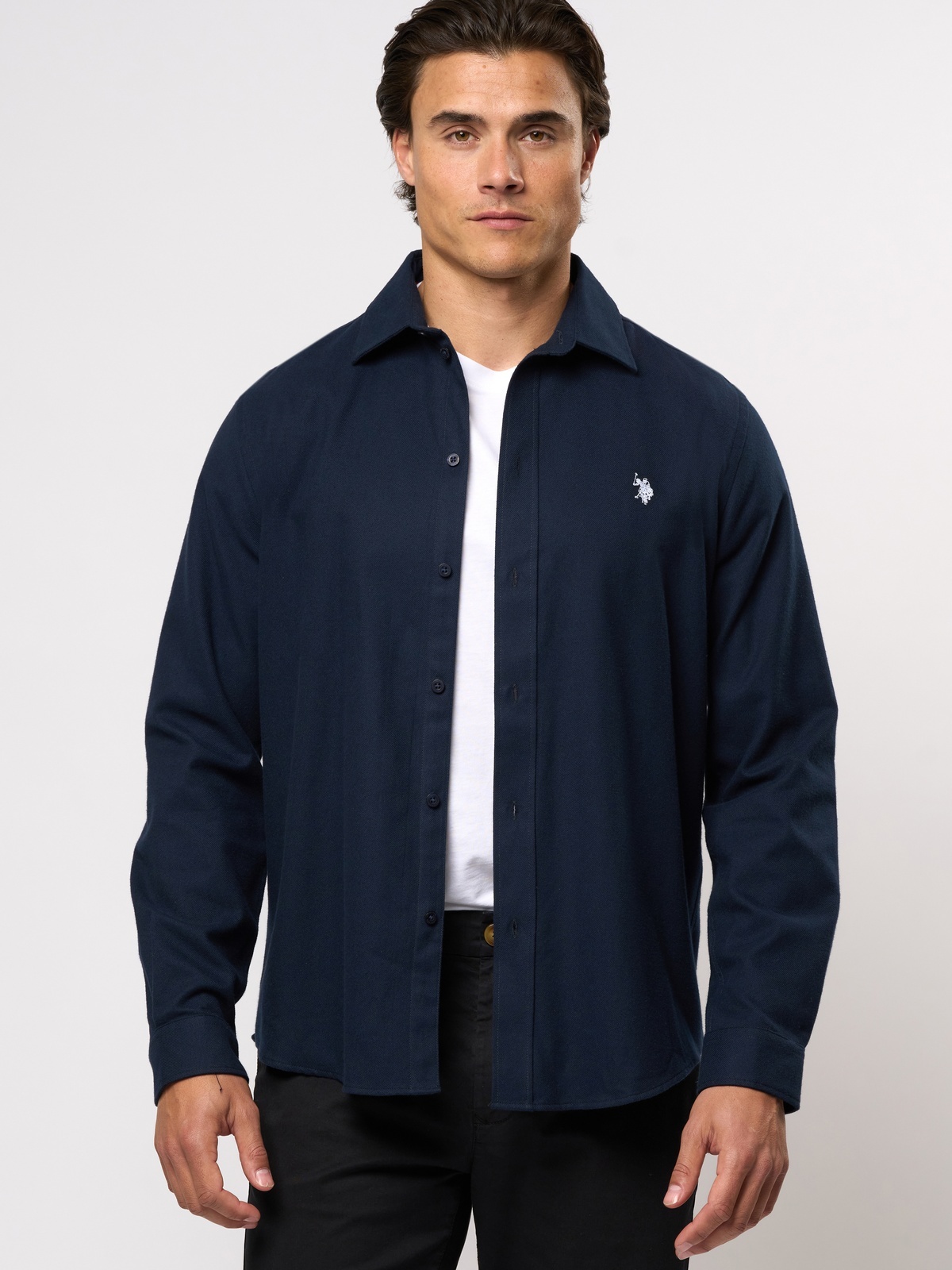 U.S. Polo Assn. Ragn Regular FL Shirt Dark Sapphire