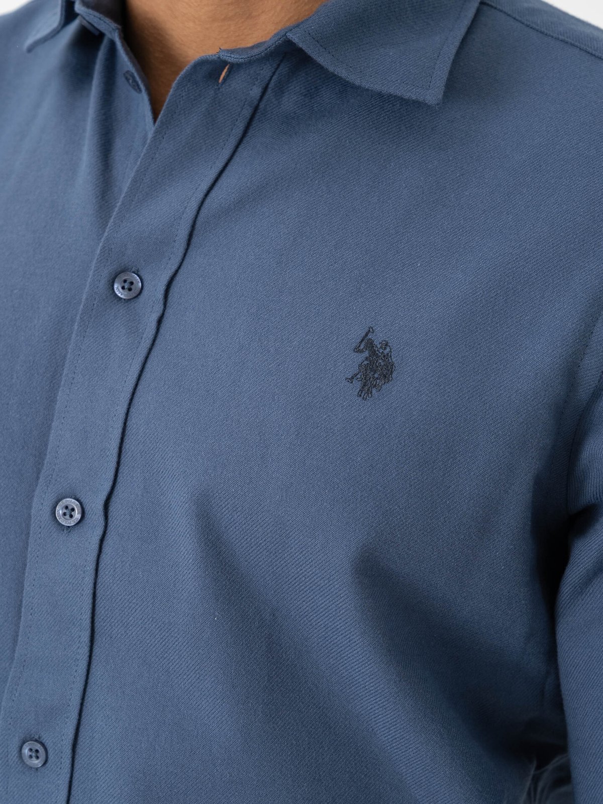 U.S. Polo Assn. Ragn Regular FL Shirt Vintage Indigo