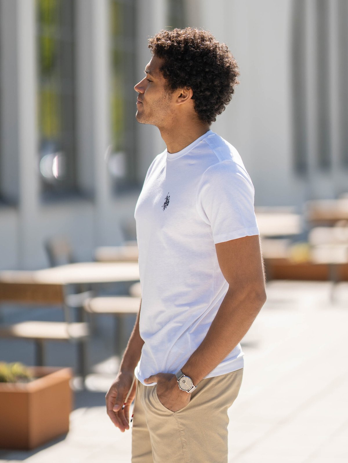 U.S. Polo Assn. Bertil Reg 3 Pack Tee Hvit