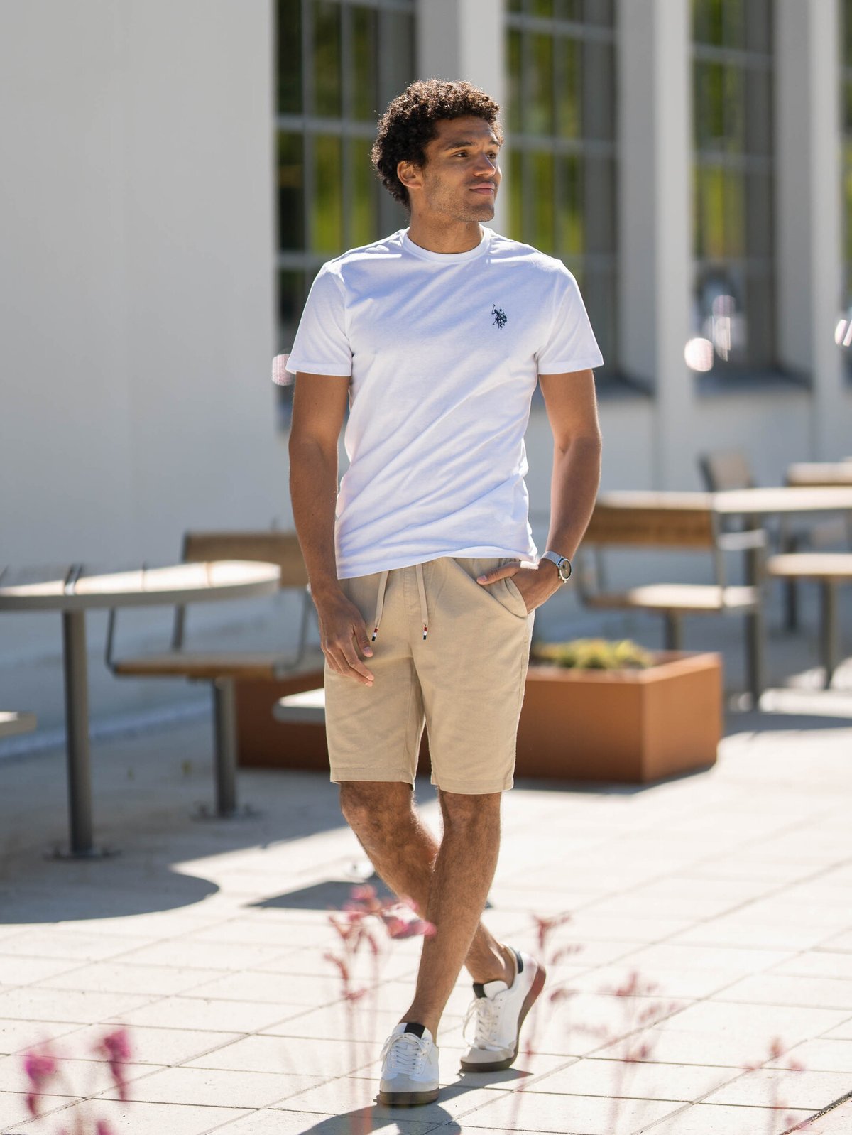 U.S. Polo Assn. Bertil Reg 3 Pack Tee Hvit