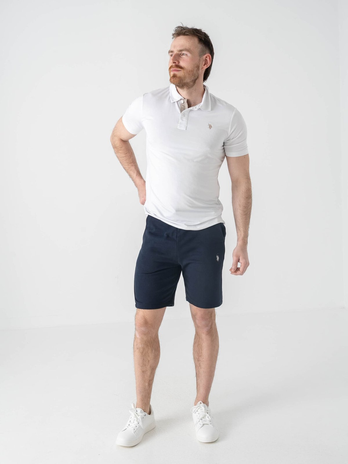 U.S. Polo Assn. Cedric Regular Sweat Shorts Blå
