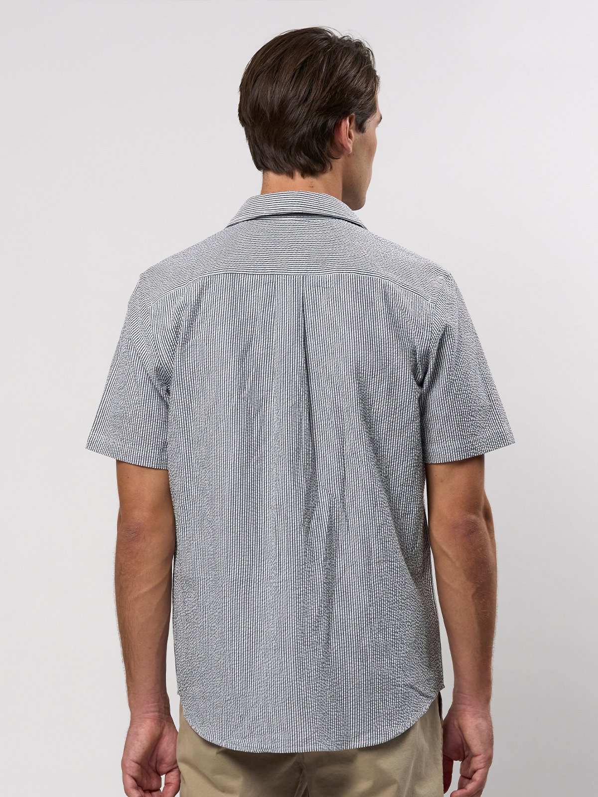 U.S. Polo Assn. Charli Regular Short Sleeve Shirt Dark Sapphire Striped