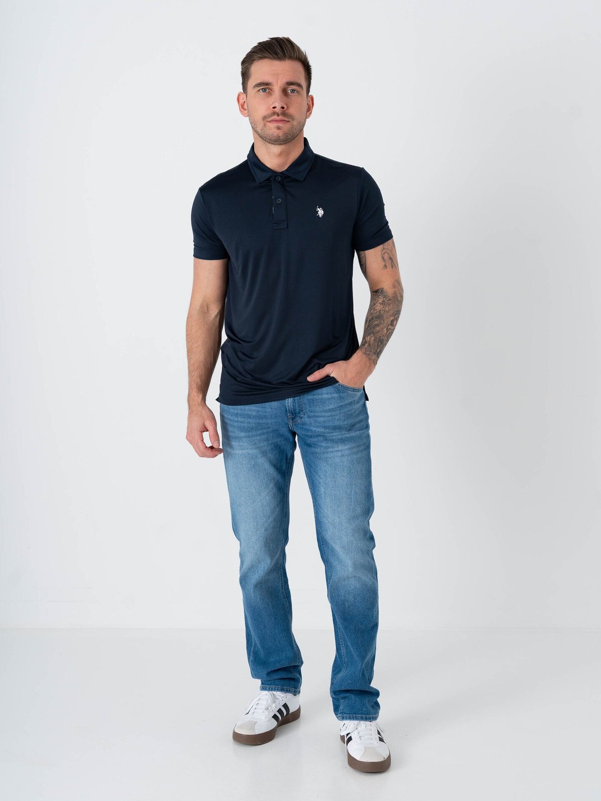 U.S. Polo Assn. Clark Reg Polo Dark Sapphire