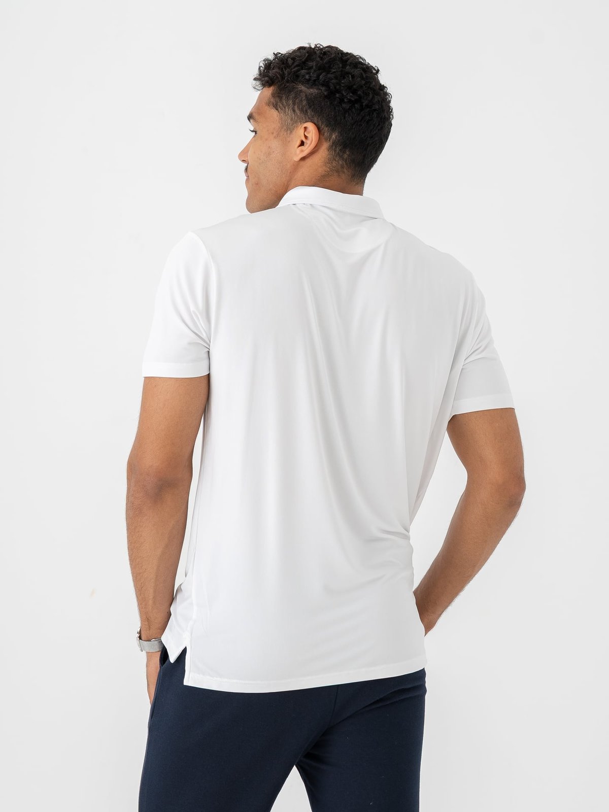 U.S. Polo Assn. Clark Reg Polo White