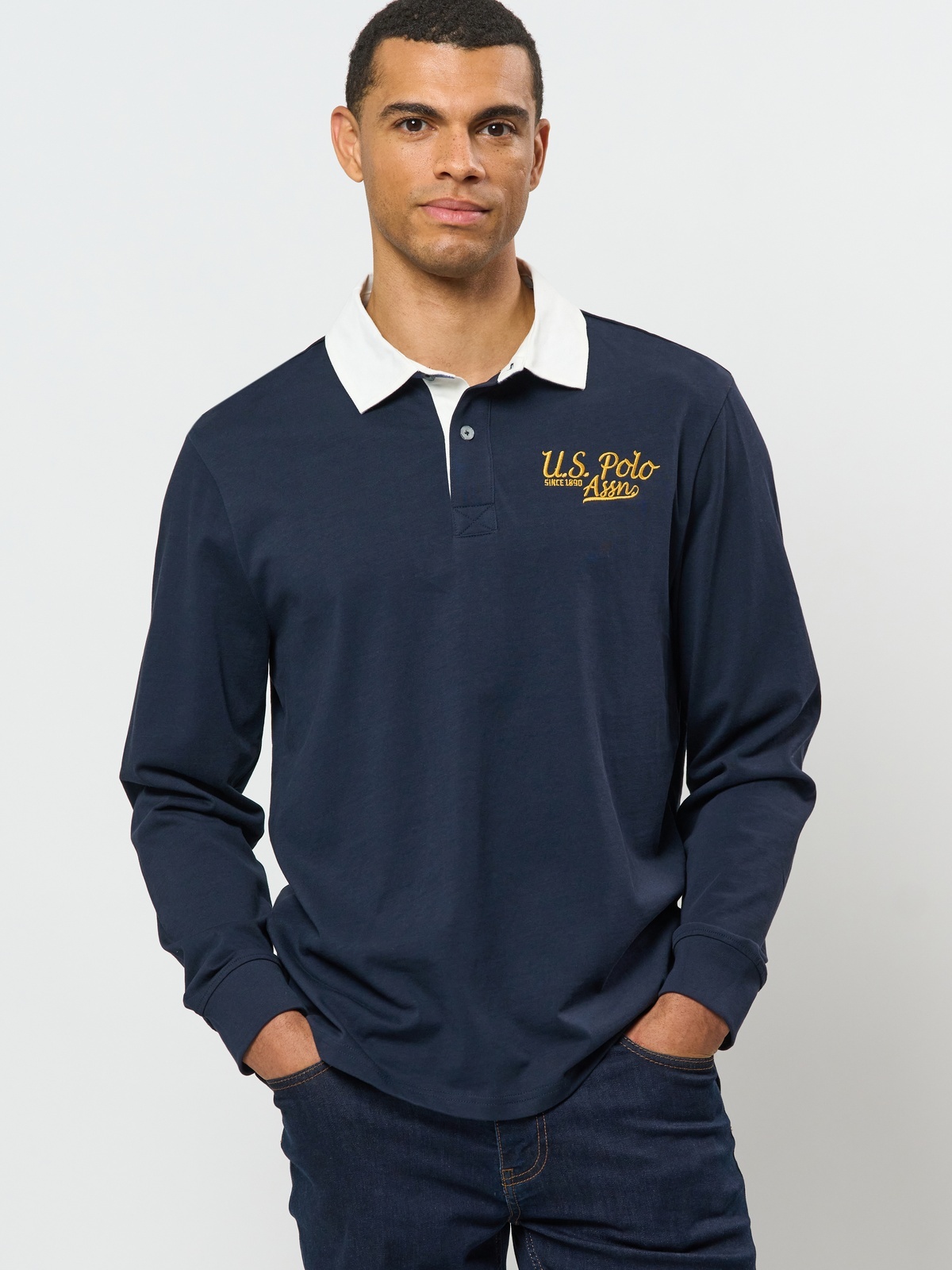 U.S. Polo Assn. Derry Polo Long Sleeve Dark Sapphire