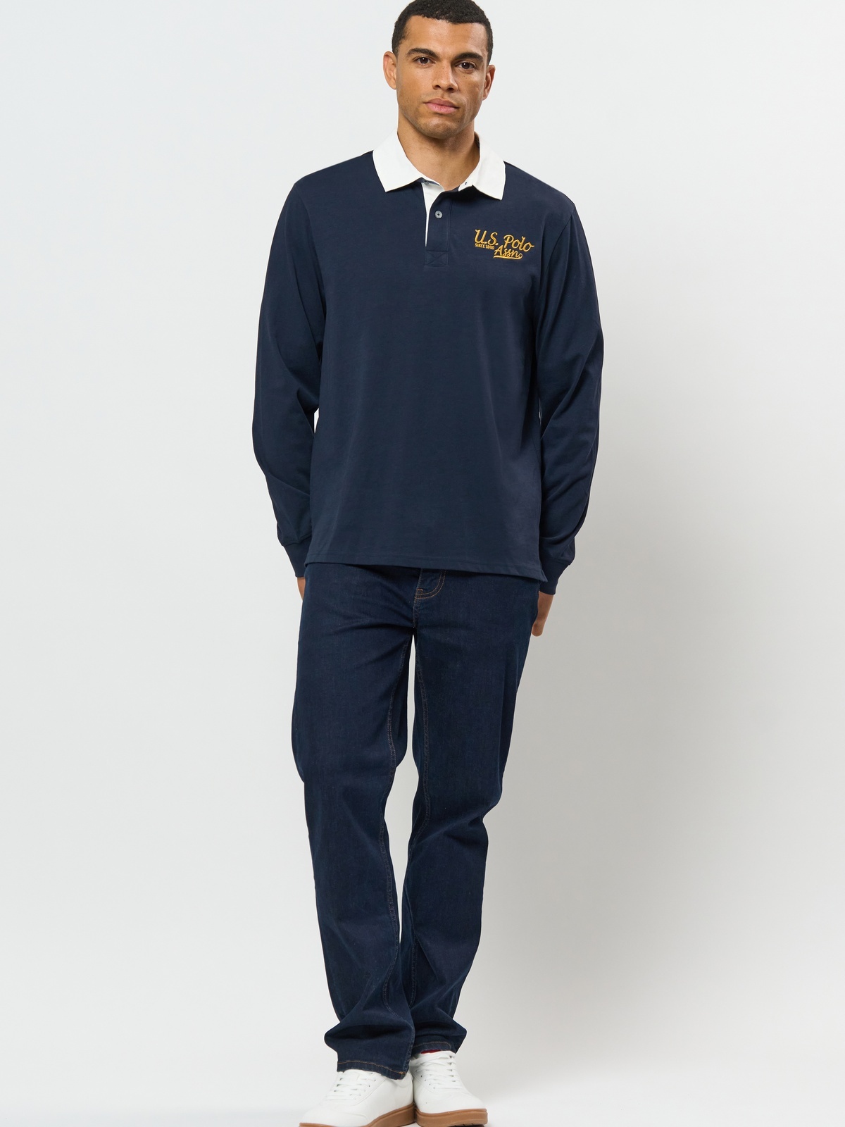 U.S. Polo Assn. Derry Polo Long Sleeve Dark Sapphire
