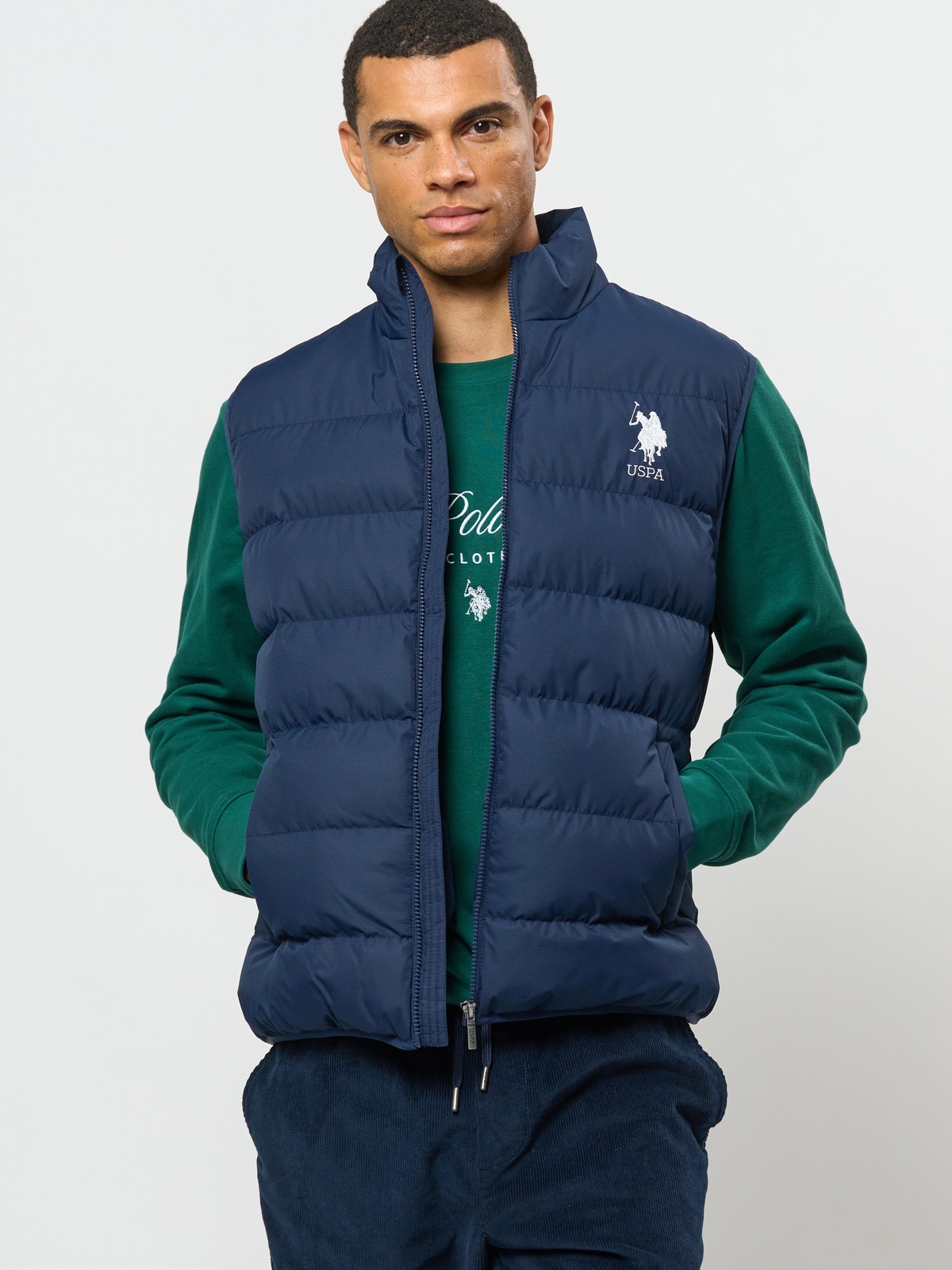 U.S. Polo Assn. Ditmar Vest Dark Sapphire