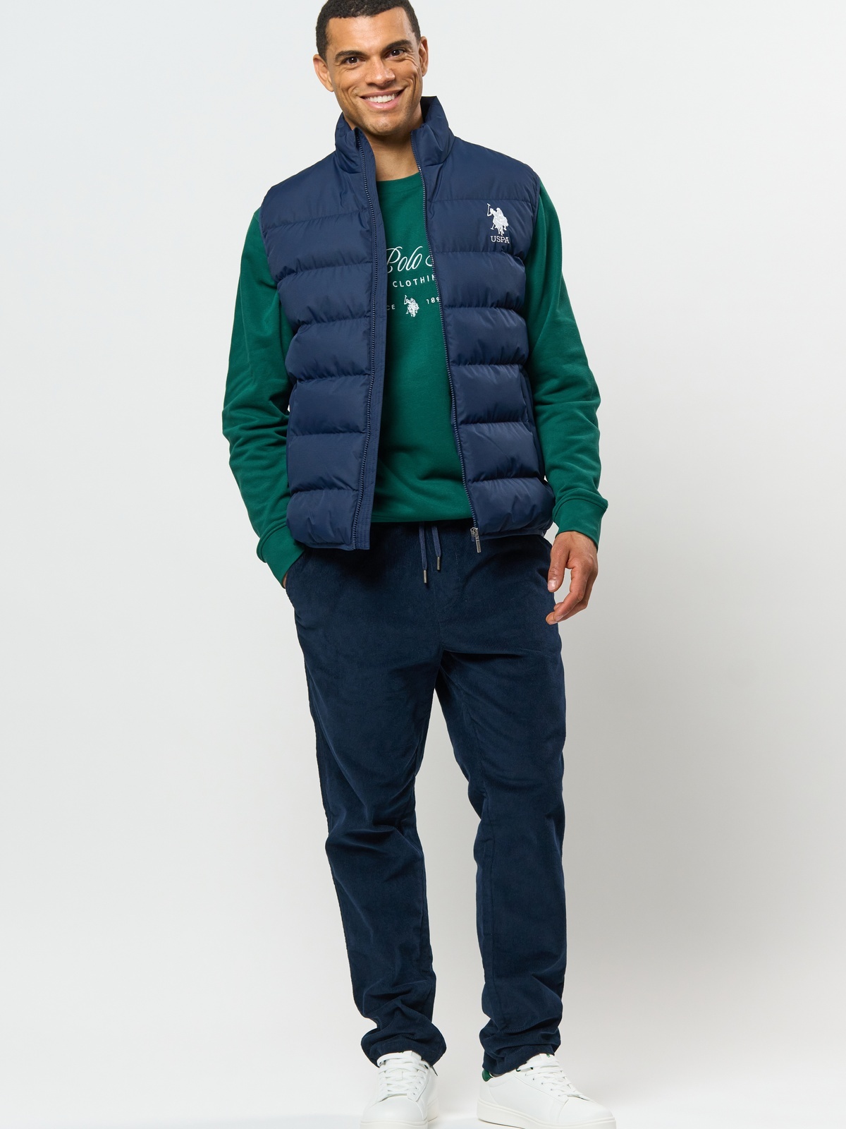 U.S. Polo Assn. Ditmar Vest Dark Sapphire