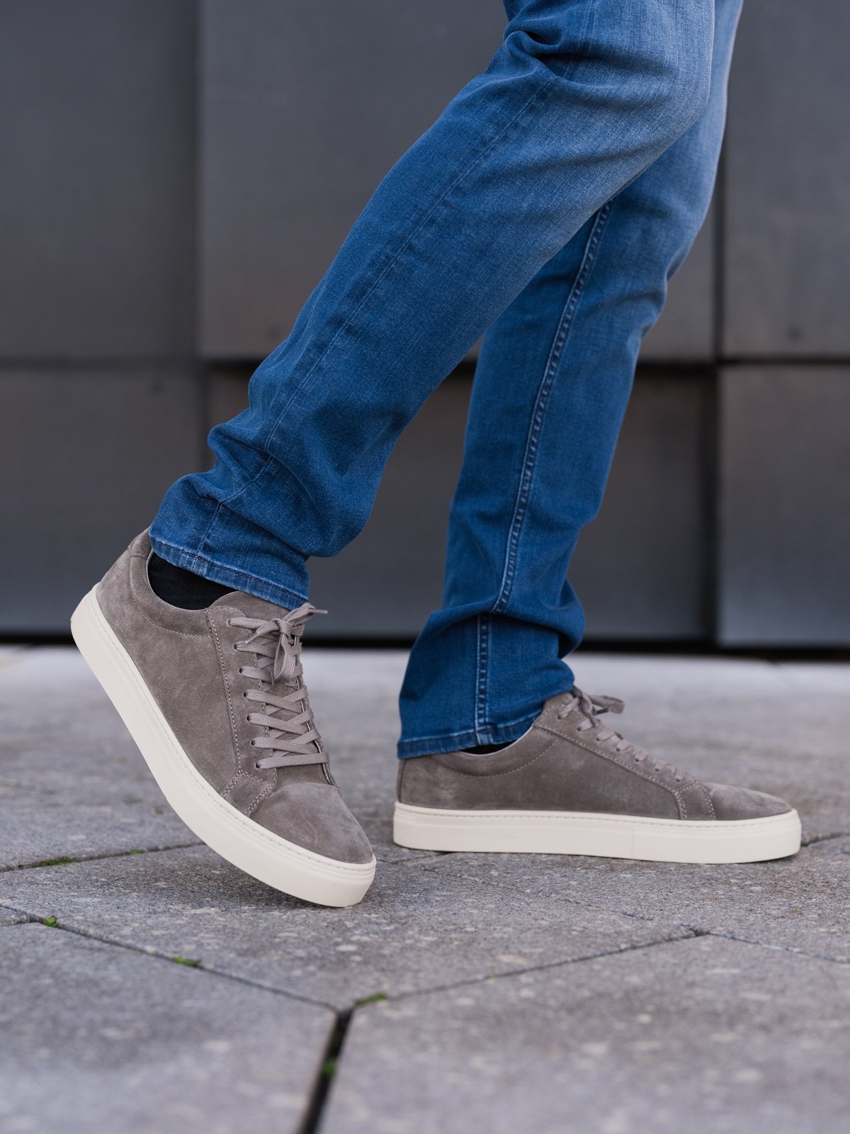 Vagabond Paul 2.0 Suede Grå semsket skinn