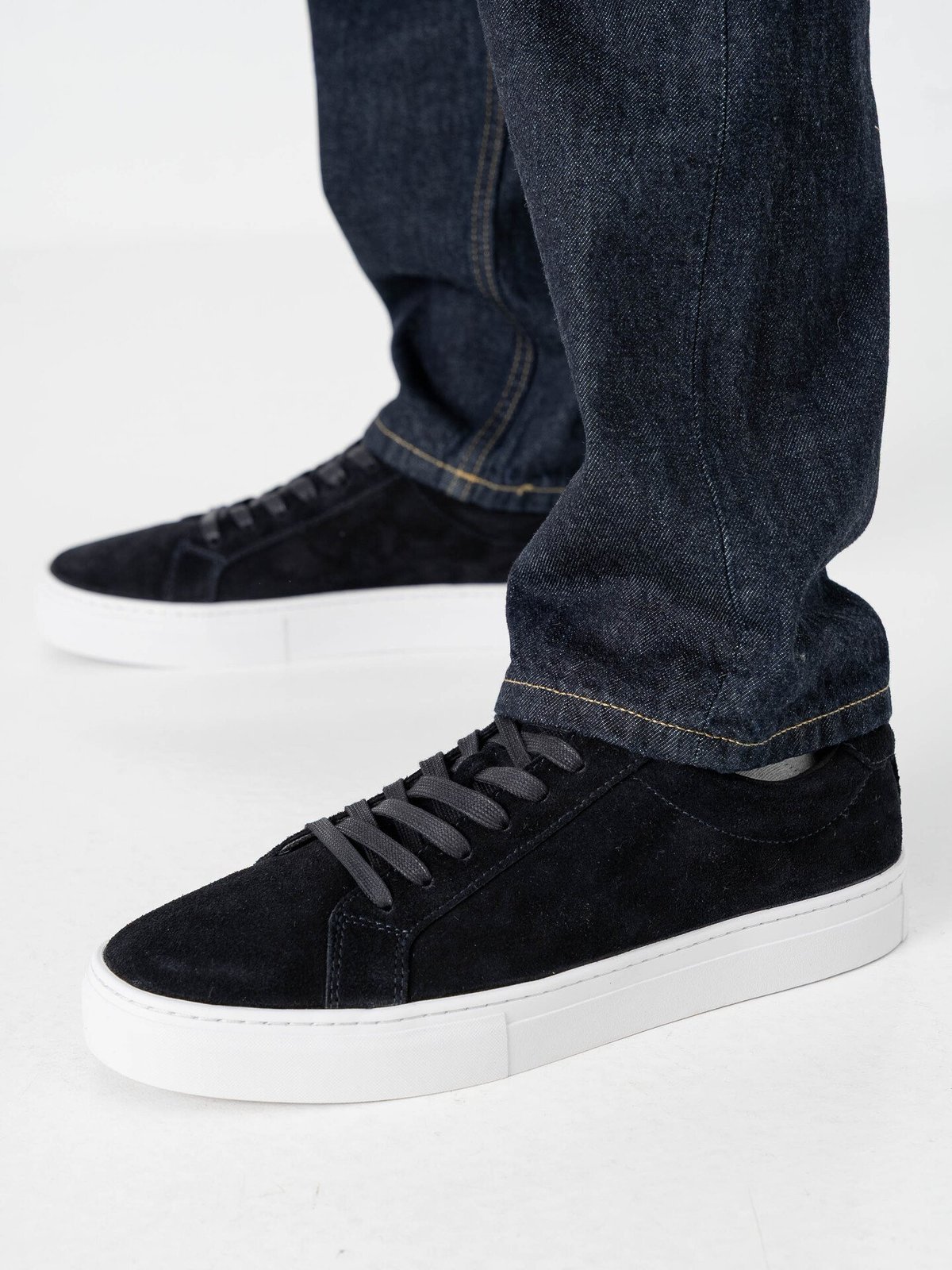 Vagabond Paul 2.0 Suede Mørkeblå semsket skinn