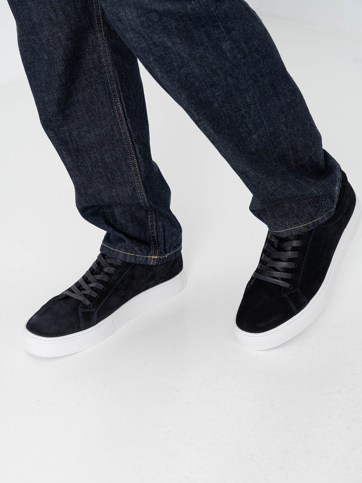 Vagabond Paul 2.0 Suede Mørkeblå semsket skinn