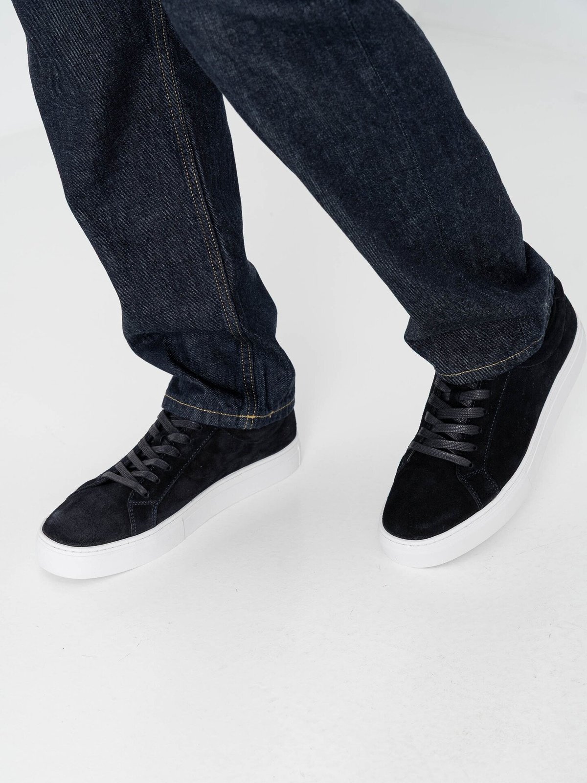 Vagabond Paul 2.0 Suede Mørkeblå semsket skinn