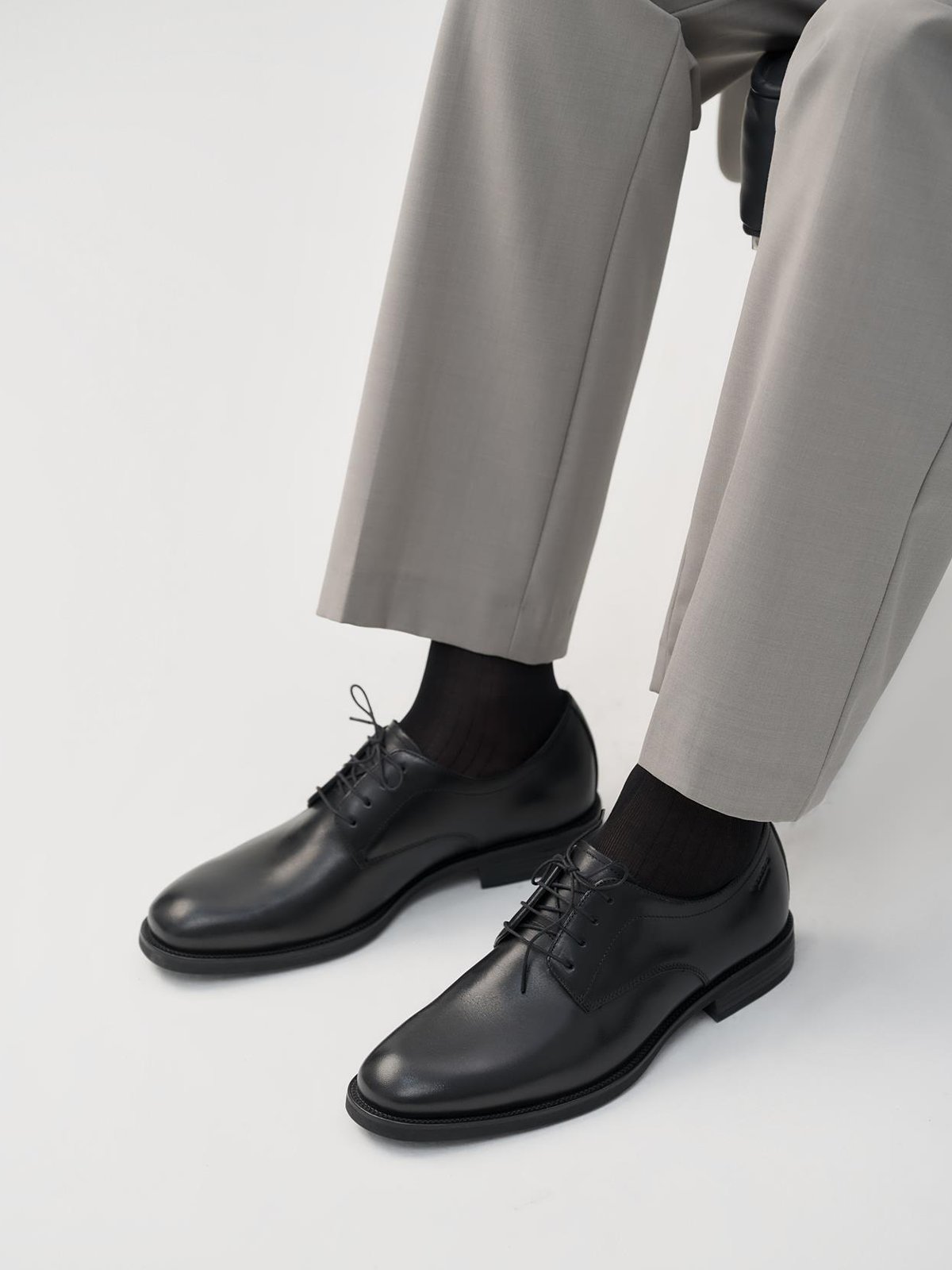 Vagabond Mario Leather Shoes Sort, skinn