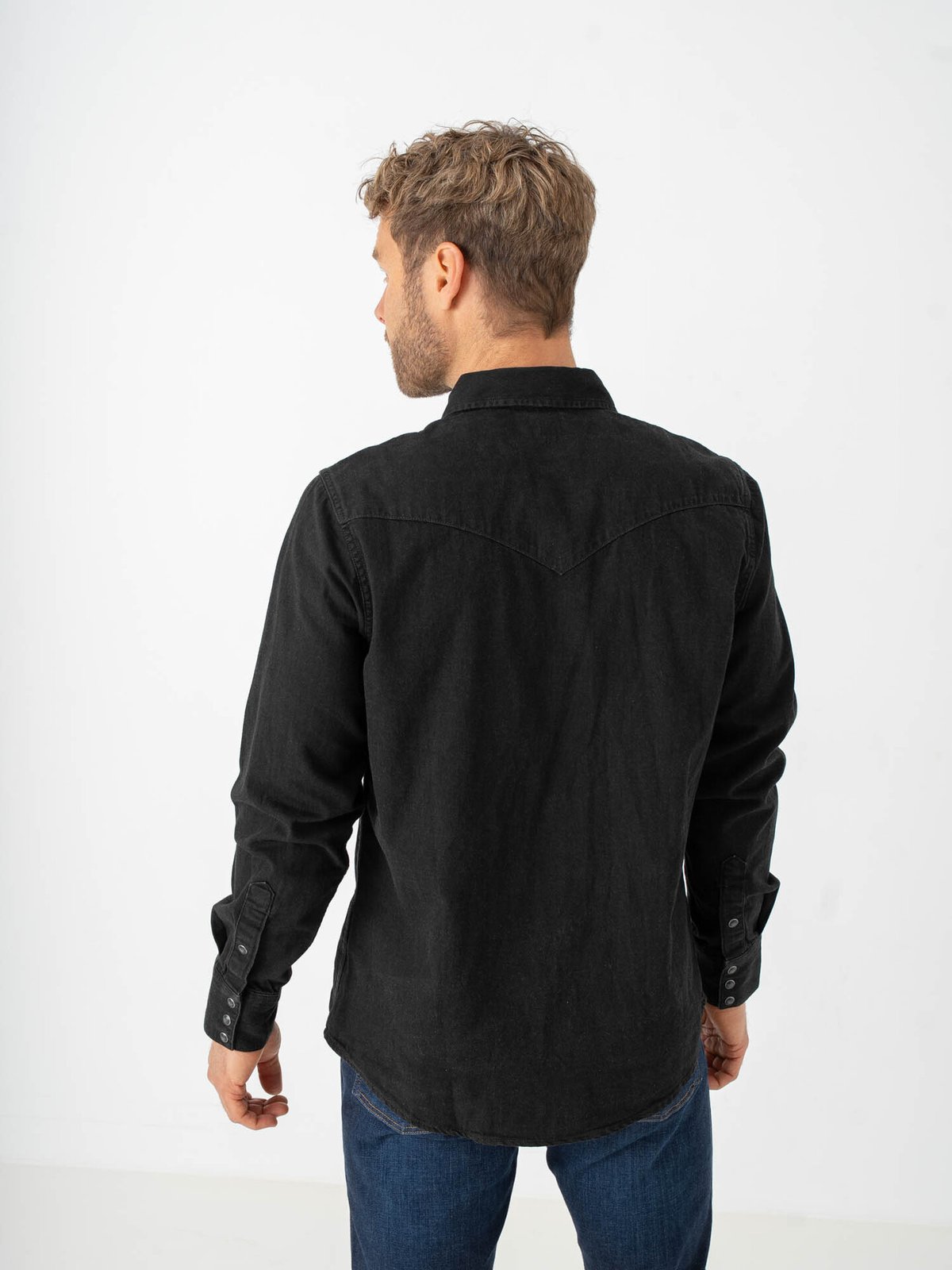 Wrangler Western Shirt Rinse Black