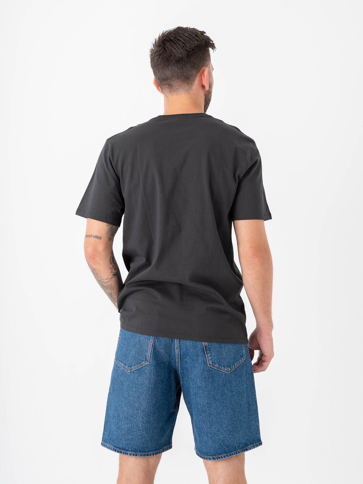 Wrangler Logo Tee Black