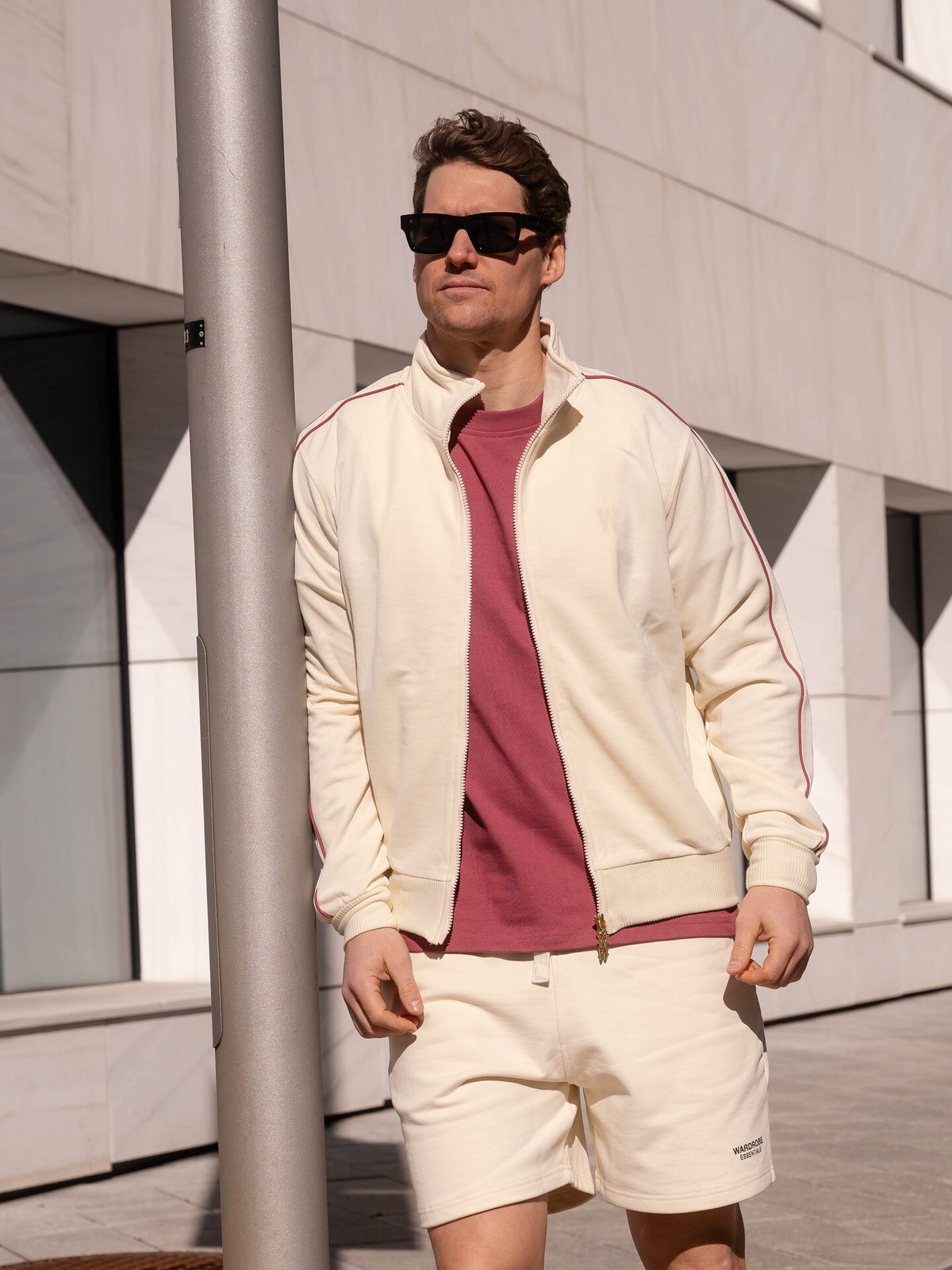 Wardrobe Essentials Track Jacket NYC Tofu