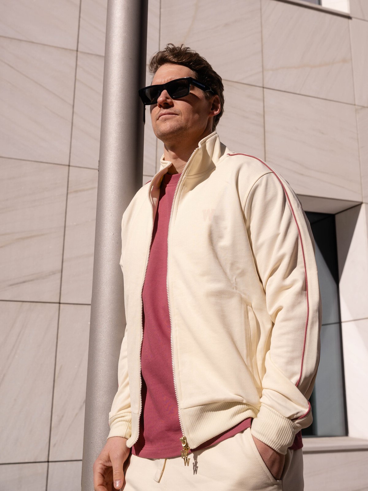 Wardrobe Essentials Track Jacket NYC Tofu