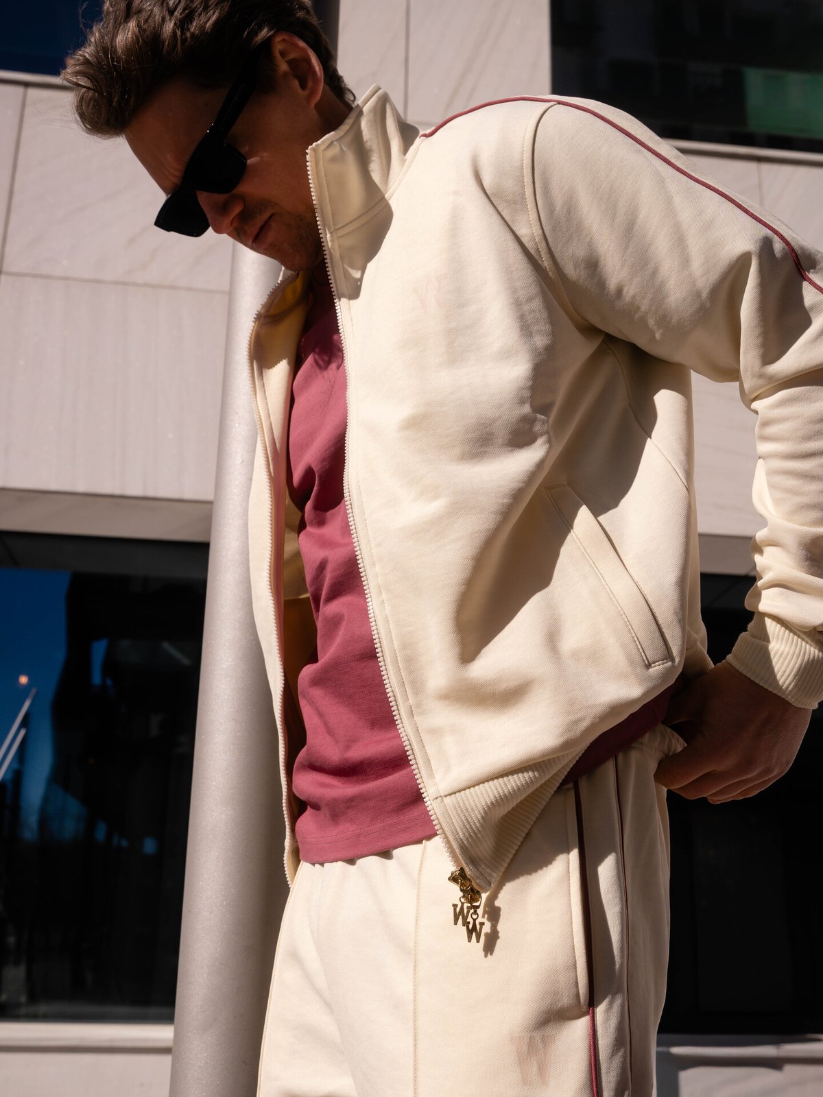 Wardrobe Essentials Track Jacket NYC Tofu