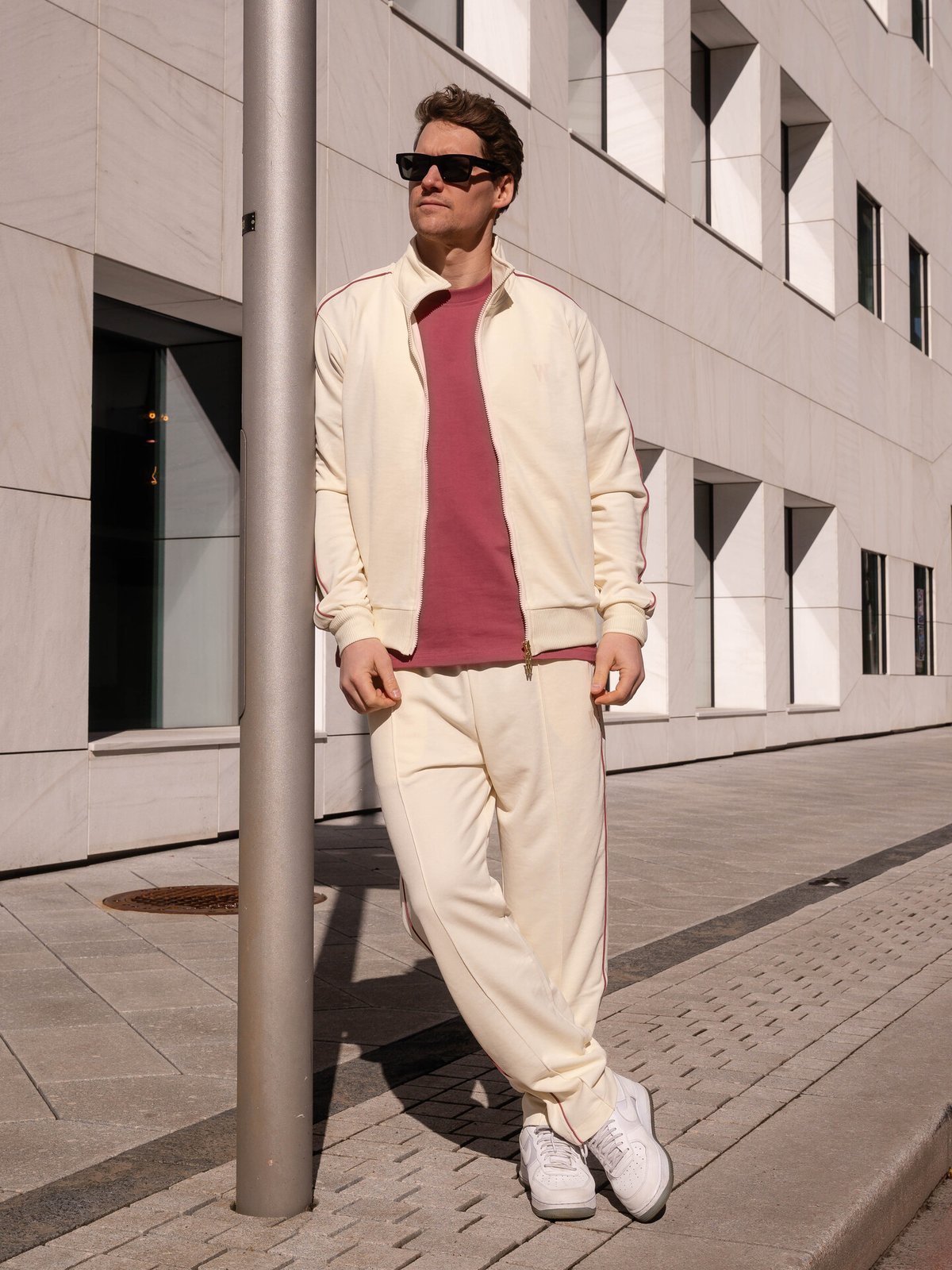 Wardrobe Essentials Track Jacket NYC Tofu