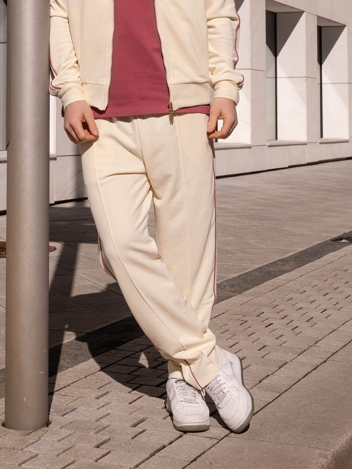 Wardrobe Essentials Track Pants NYC Tofu
