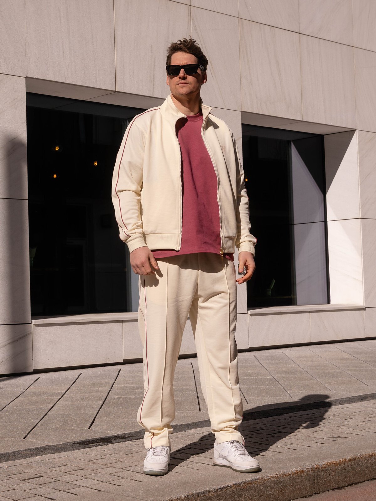 Wardrobe Essentials Track Pants NYC Tofu