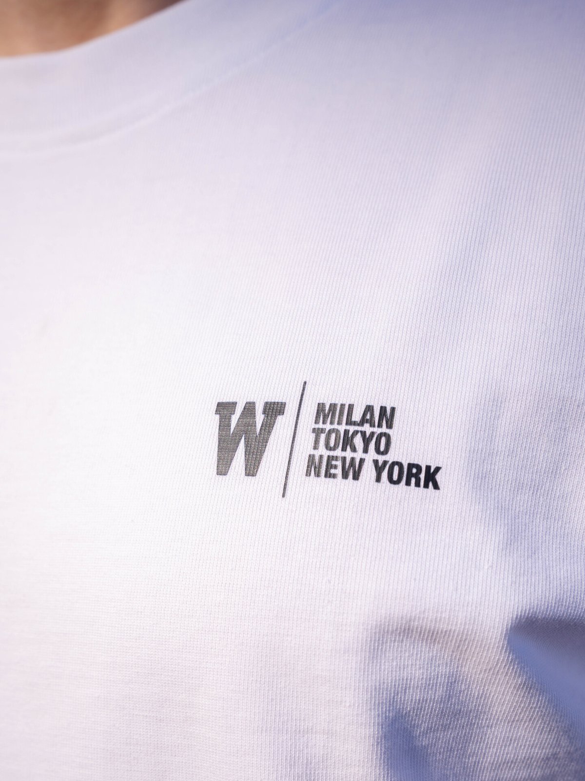 Wardrobe Essentials T-Shirt Rack White