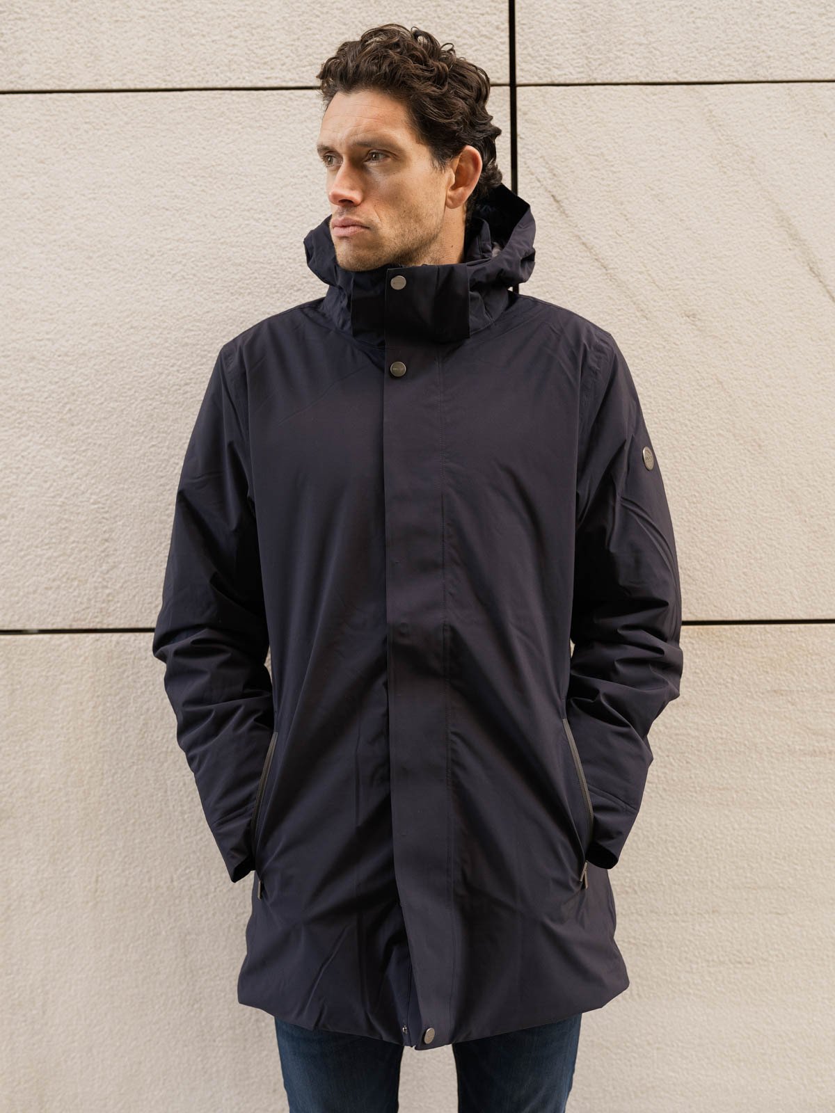 Snoot Varese Due Jacket M Navy Blue
