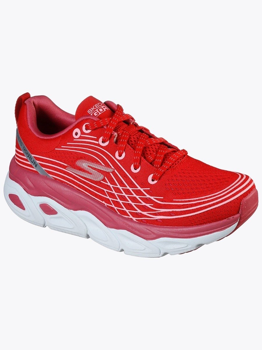 Skechers Max Cushion Red Pink