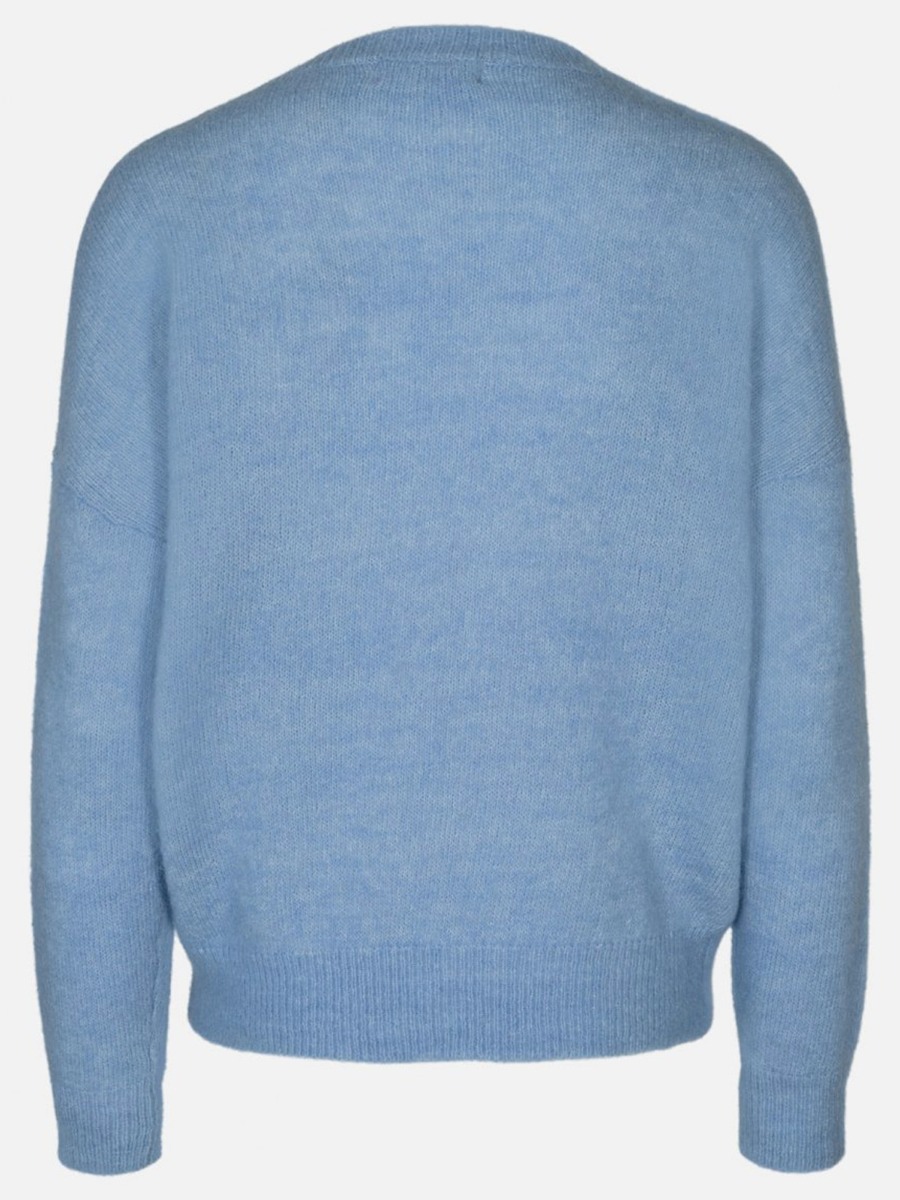 MSCH Copenhagen Femme Mohair O-Neck Pullover Hydrangea
