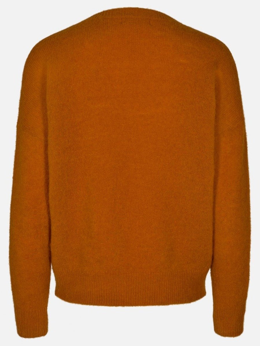 MSCH Copenhagen Femme Mohair O-Neck Pullover Marmalade