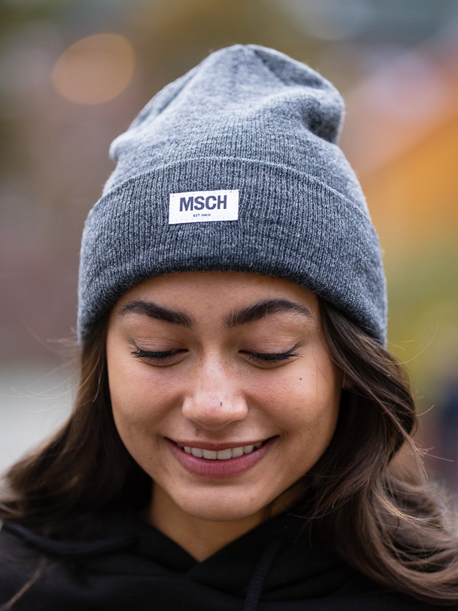MSCH Copenhagen Mojo Beanie Dark Grey Melange