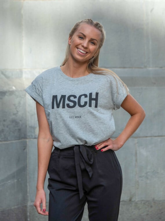 MSCH Copenhagen Alva MSCH Std Tee Grey/black
