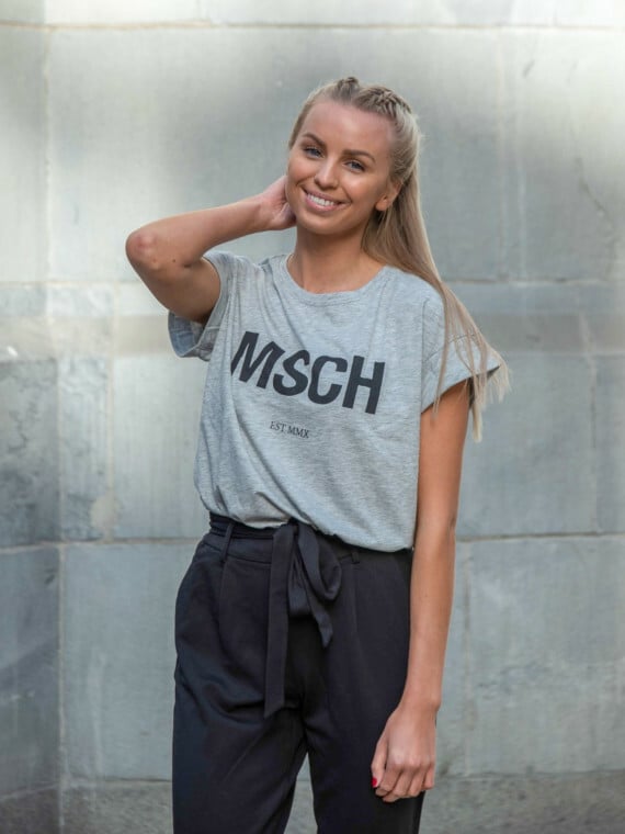 MSCH Copenhagen Alva MSCH Std Tee Grey/black