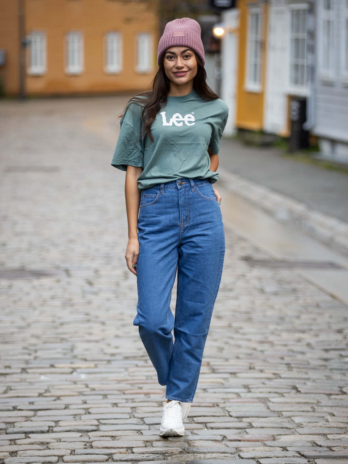 MSCH Copenhagen Kara Badge Beanie Wistfull Mauve