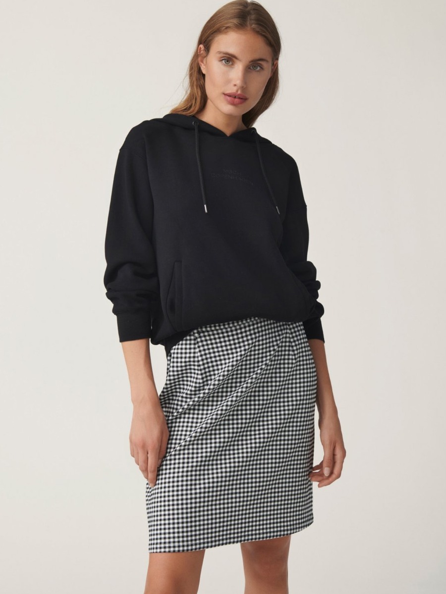 MSCH Copenhagen Ima Logo Hood Sweatshirt Black